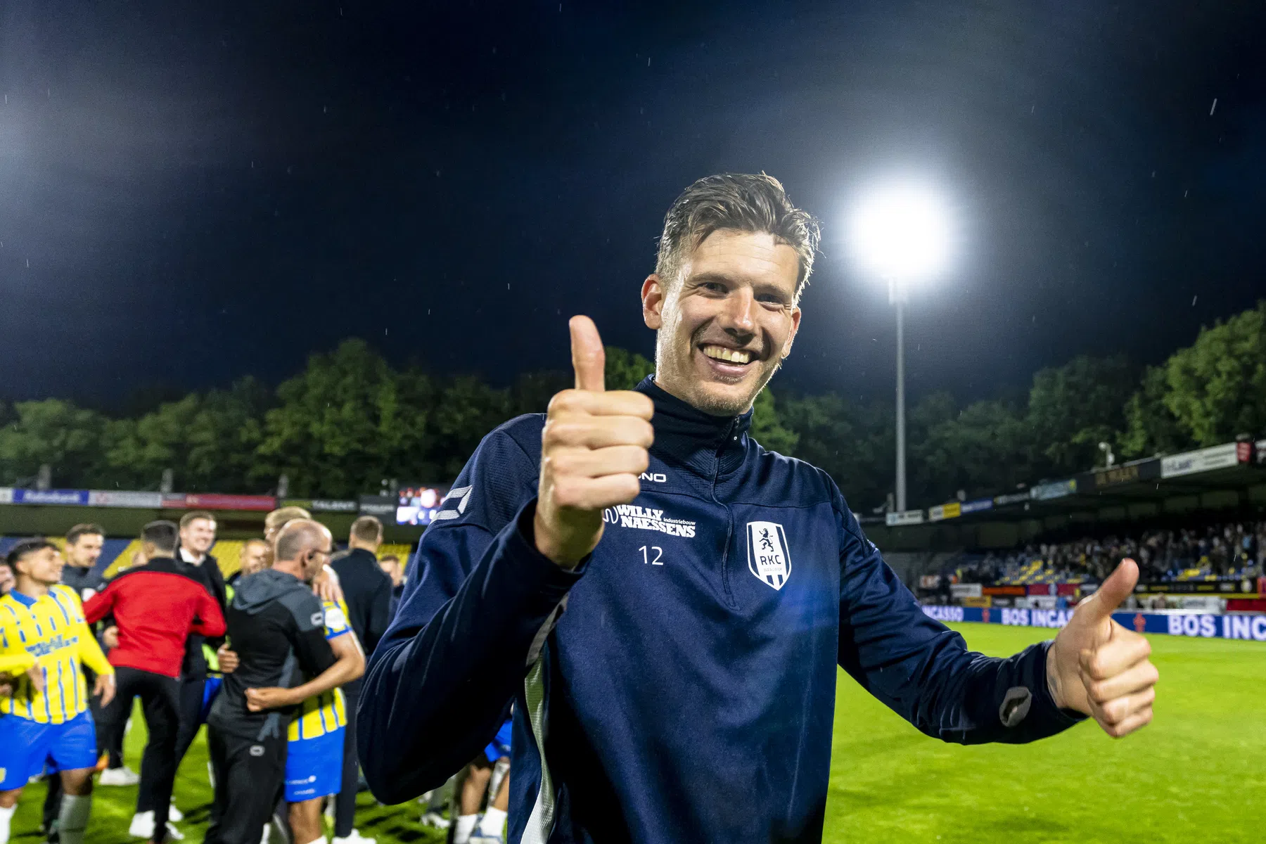 Kramer grapt: 'Ik wilde het eigenlijk op camera doen, maar dat mag niet van RKC'