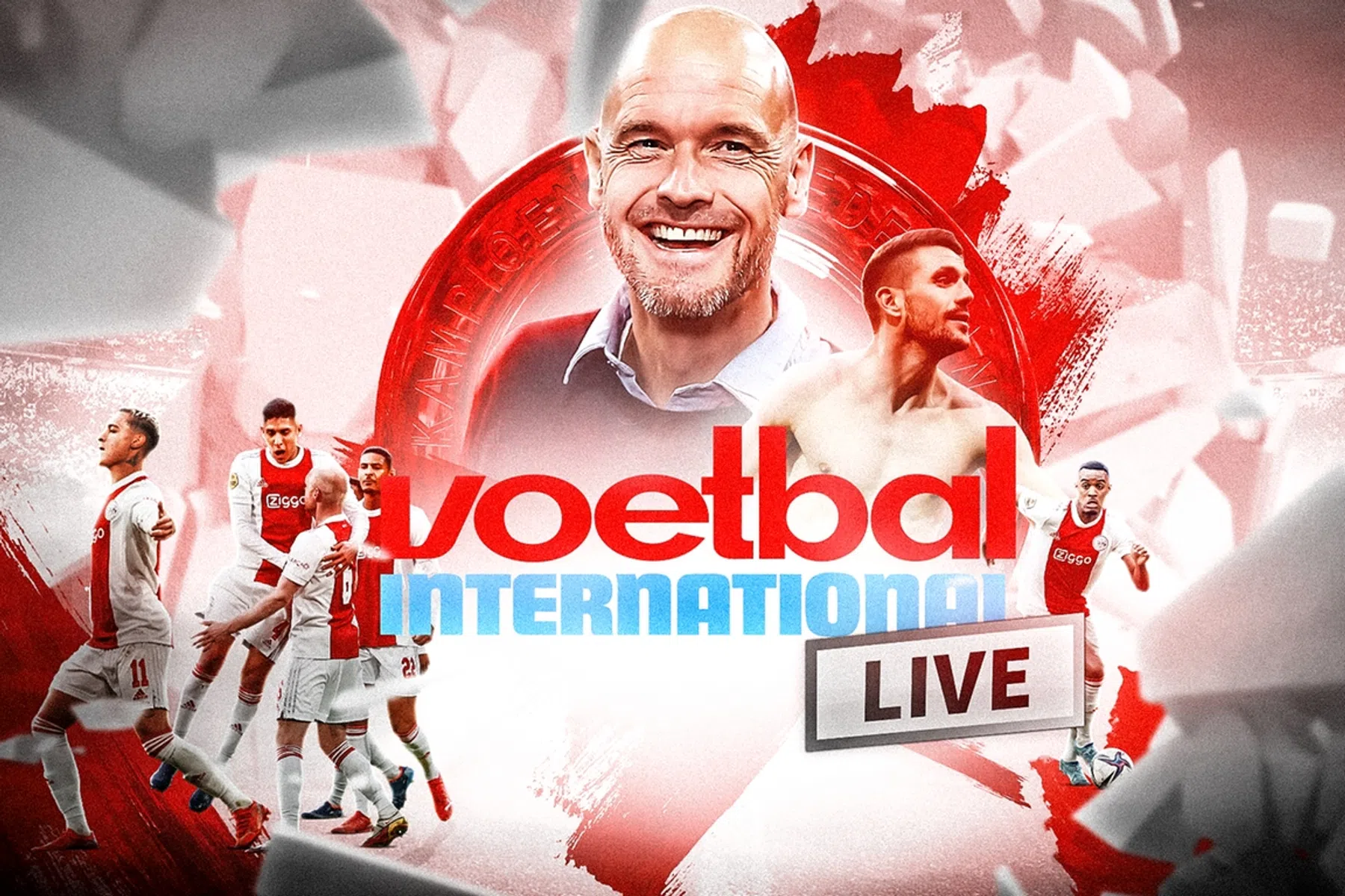 VI Live: Van der Sar komt met dankwoord voor steun en geloof