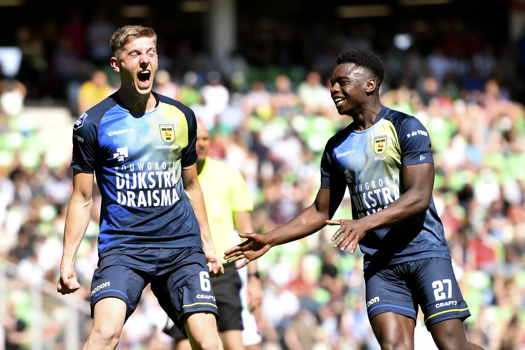 Historisch jaar Cambuur: 'Vandaag de polonaise, morgen de toekomst'