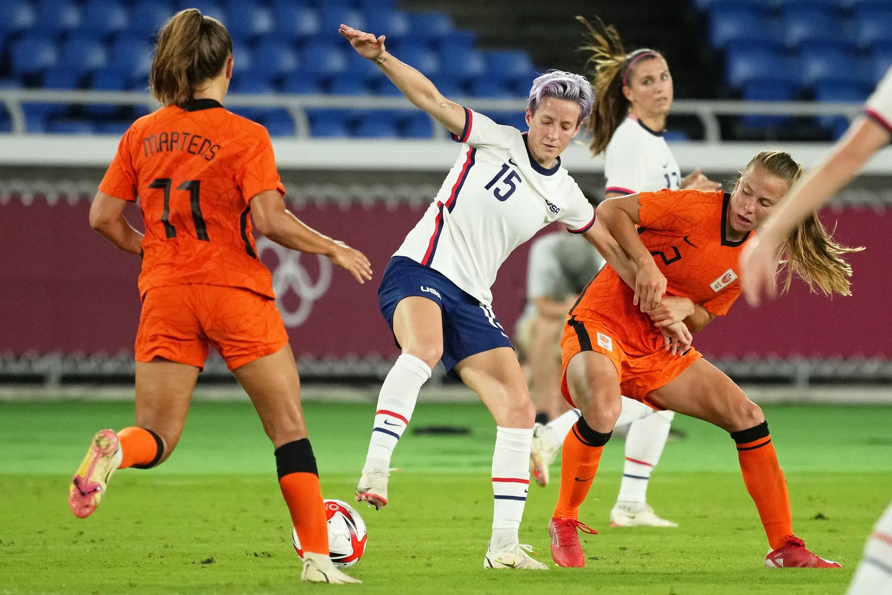 Getouwtrek voorbij: mannen en vrouwen binnen Team USA verdienen evenveel