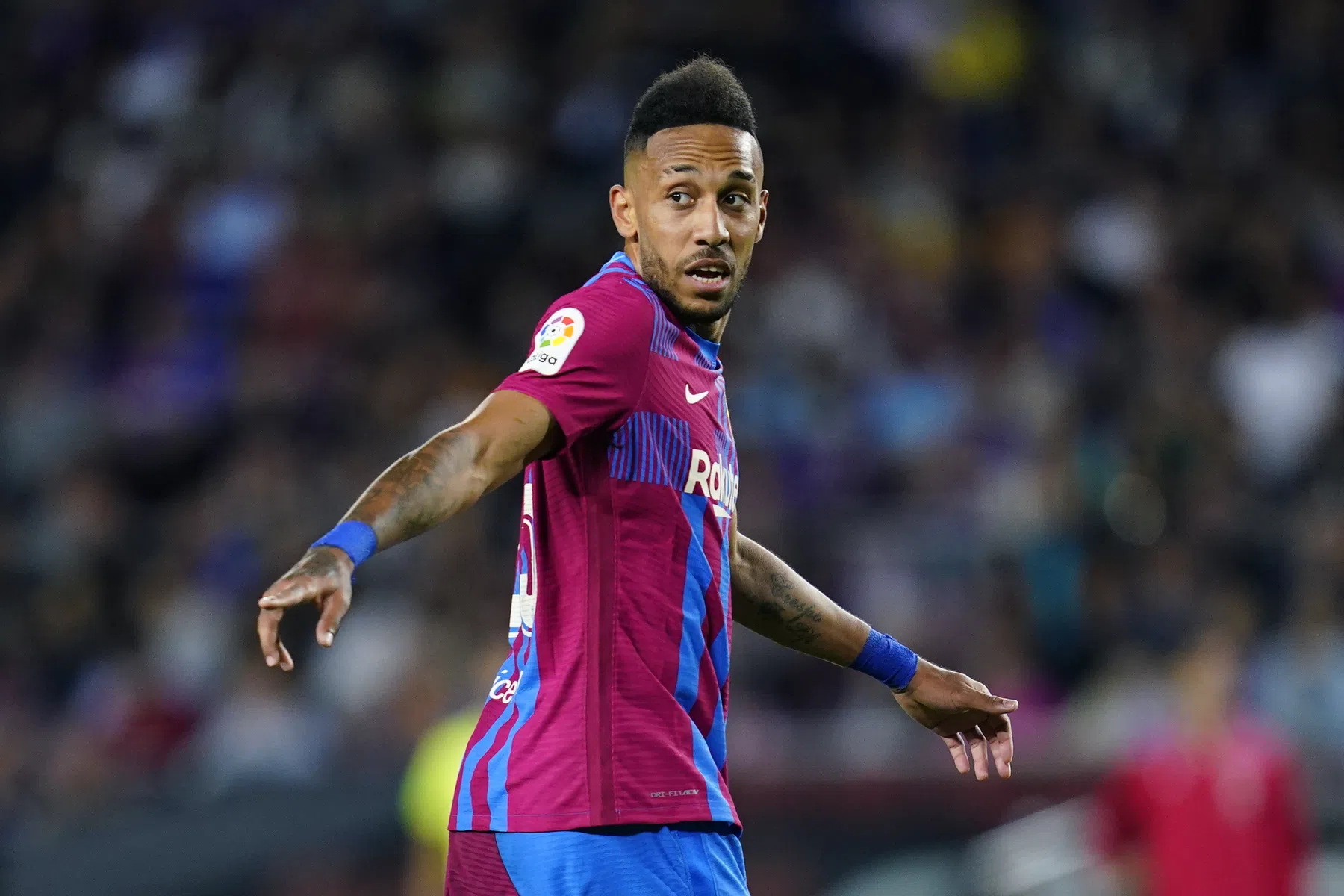 Aubameyang richt zich volledig op mogelijke titanenstrijd bij Barcelona