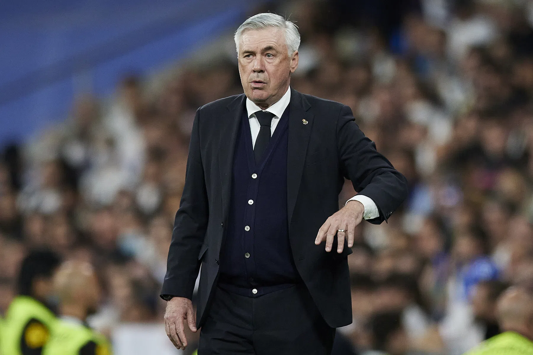 Bubbel van Ancelotti barst niet: 'Niemand vraagt me naar Mbappé'