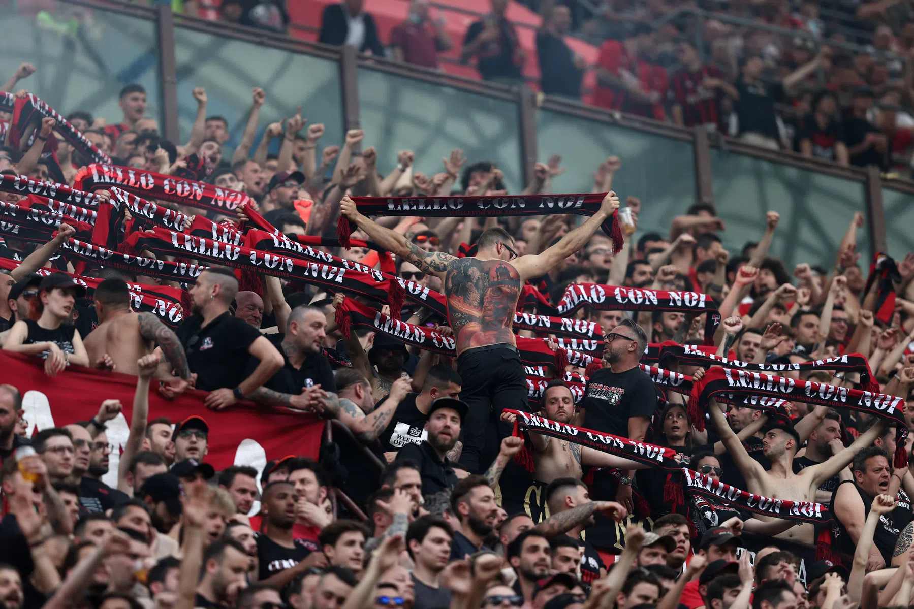 Titelkoorts bij Milan: Sassuolo had stadion vijf keer kunnen uitverkopen