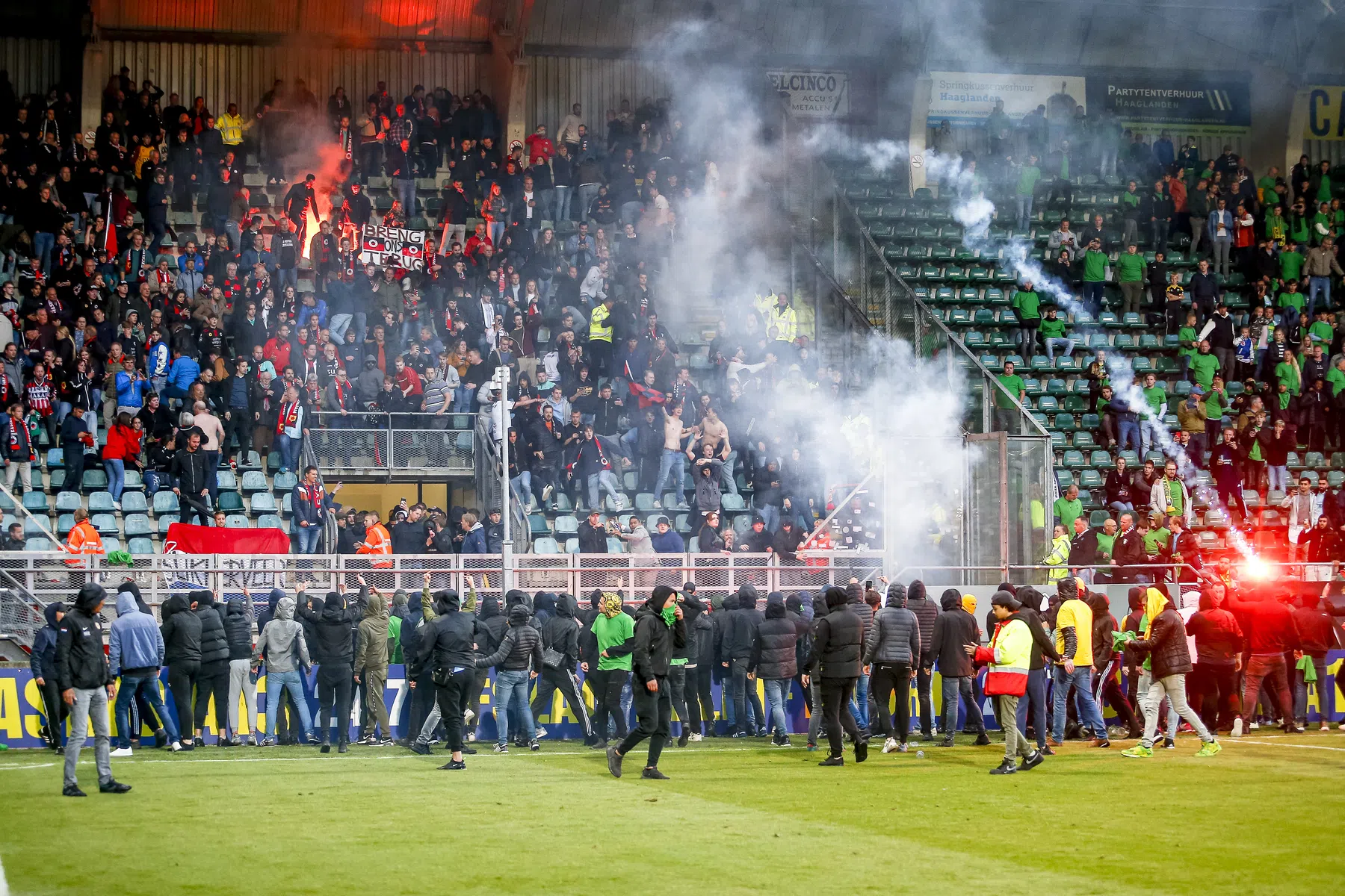 Vluchten en feestvieren voor Excelsior: 'We waren gewoon niet veilig'