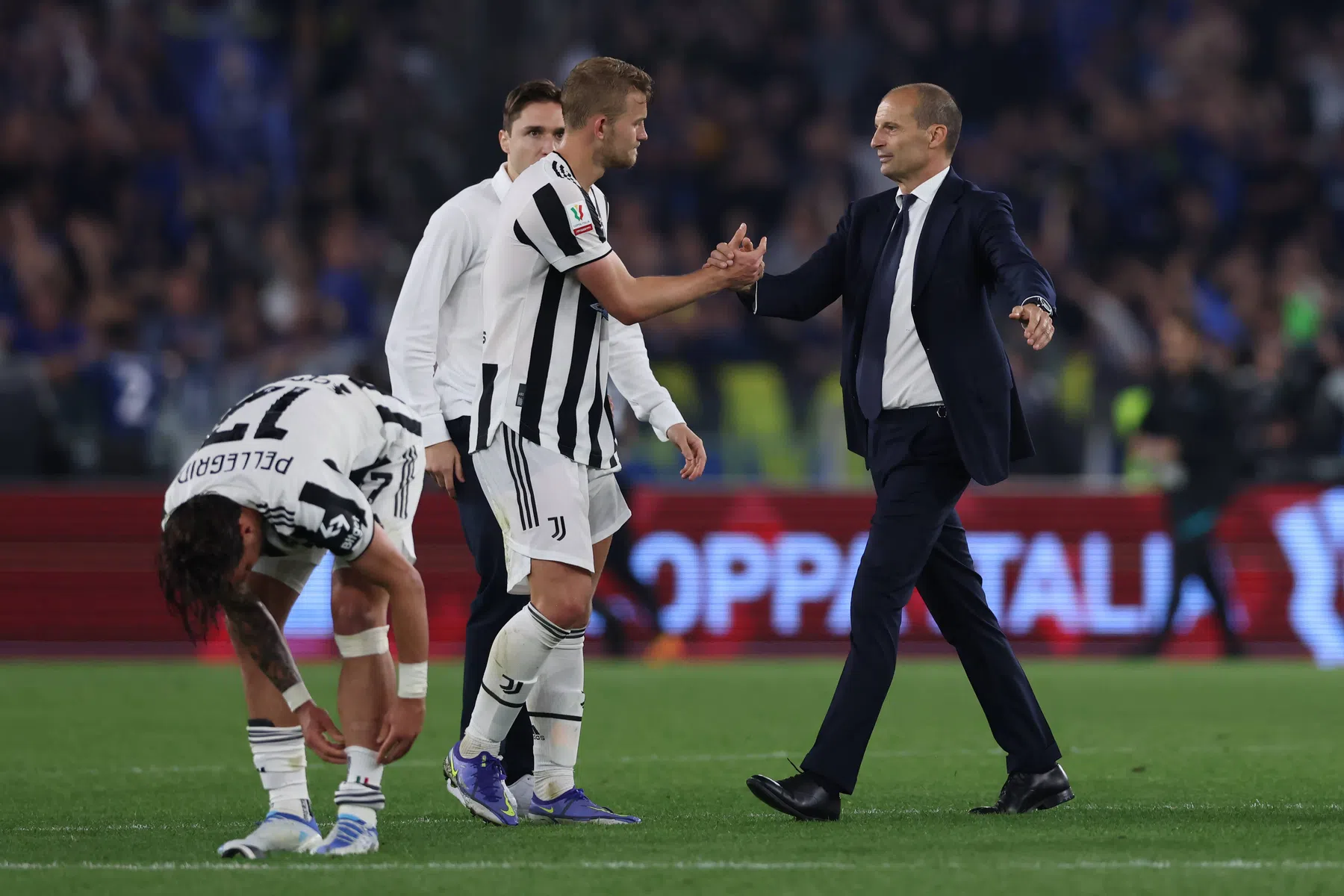 Allegri benoemt De Ligt als toekomstige leider tijdens potje Monopoly