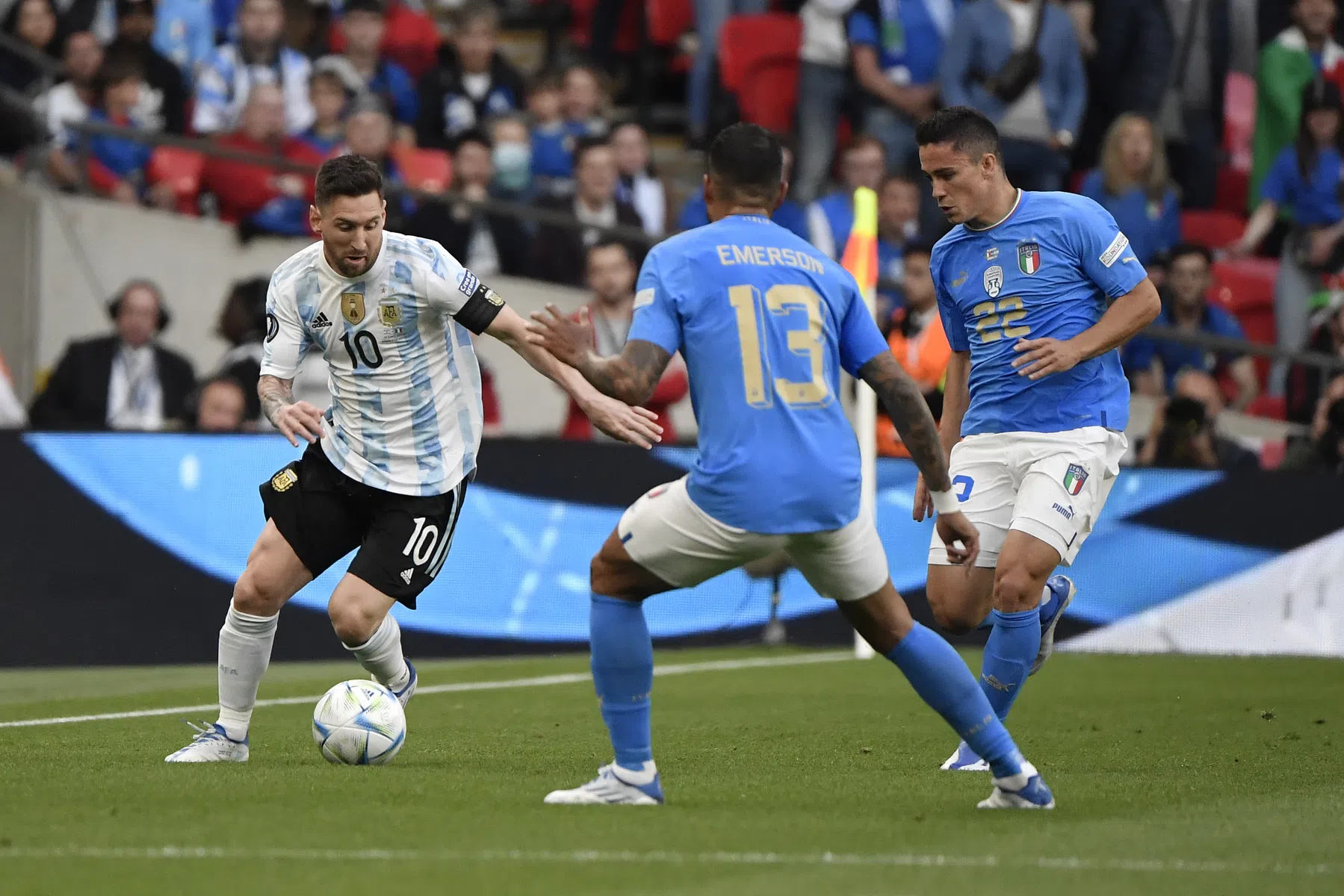 Heilige grond haalt beste in Messi naar boven: fraaie assist tegen Italië