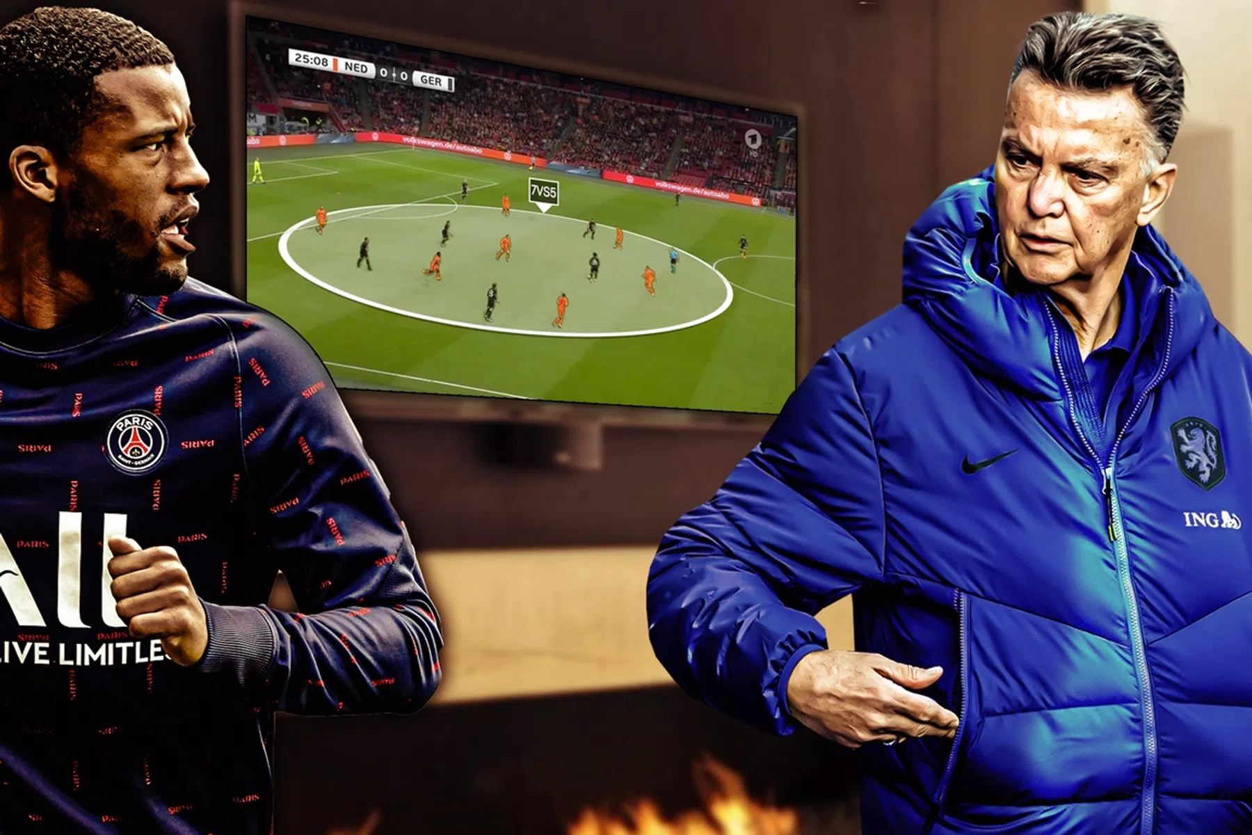 De lessen van Duitsland: gaat Van Gaal de driehoek aanpassen?