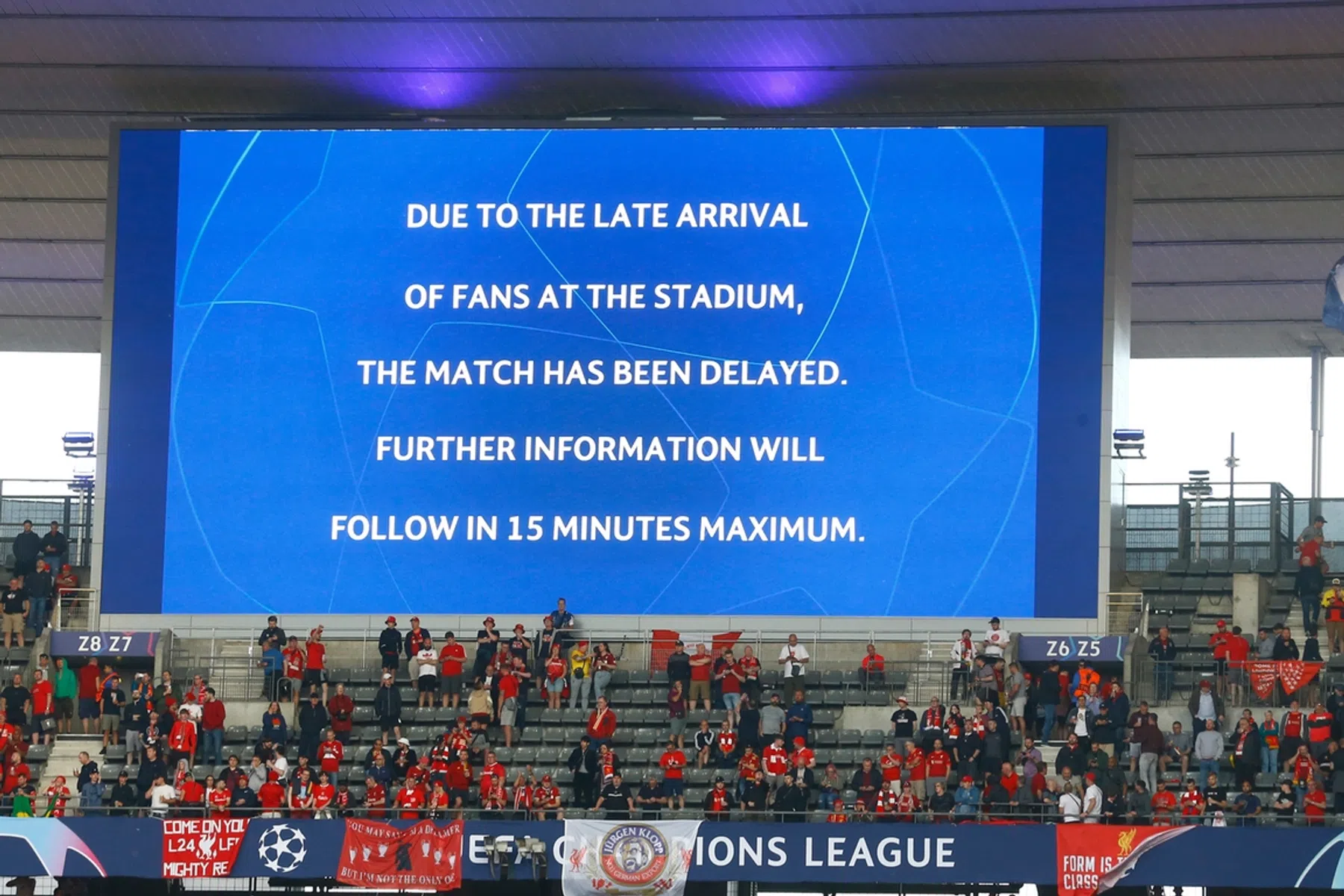 Excuses UEFA voor chaos rondom CL-finale: 'Dit mag nooit meer gebeuren'
