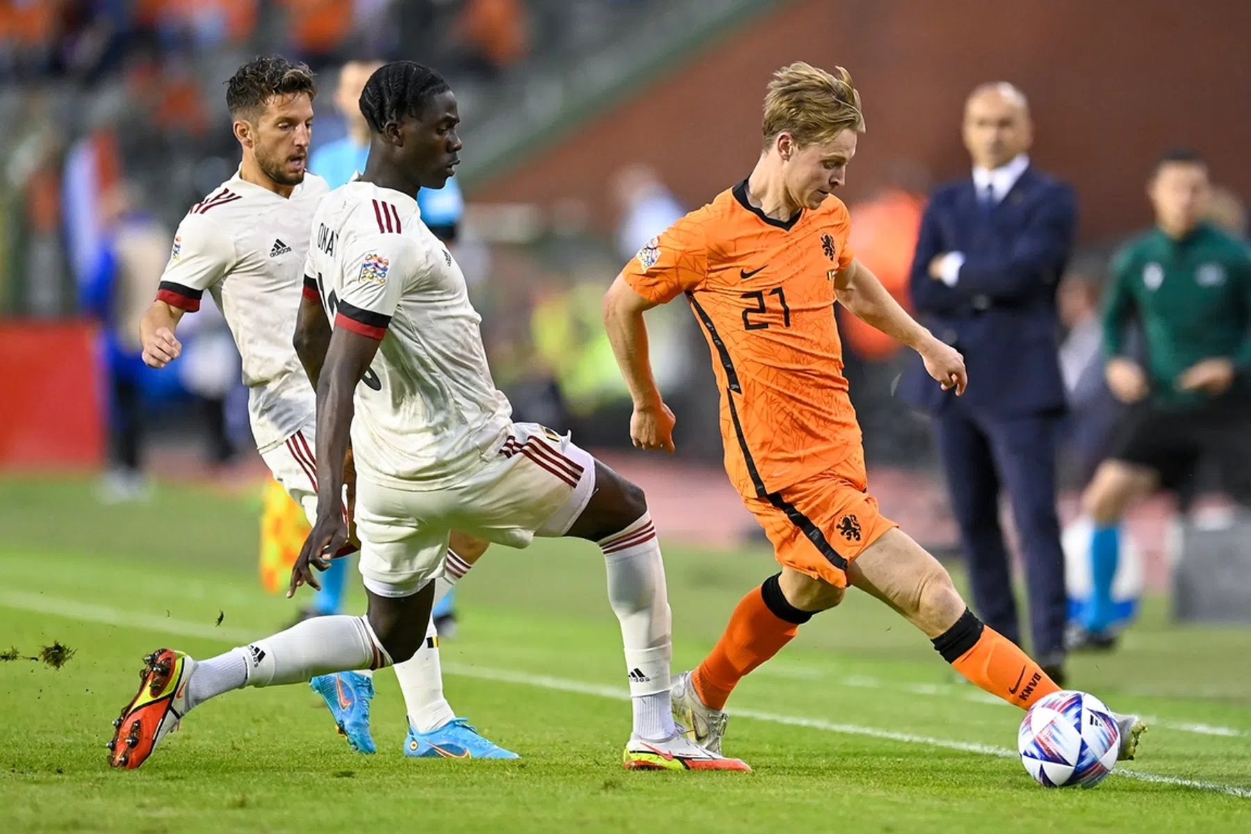 Oranje op Rapport: Frenkie de Jong blinkt uit tijdens galavoorstelling