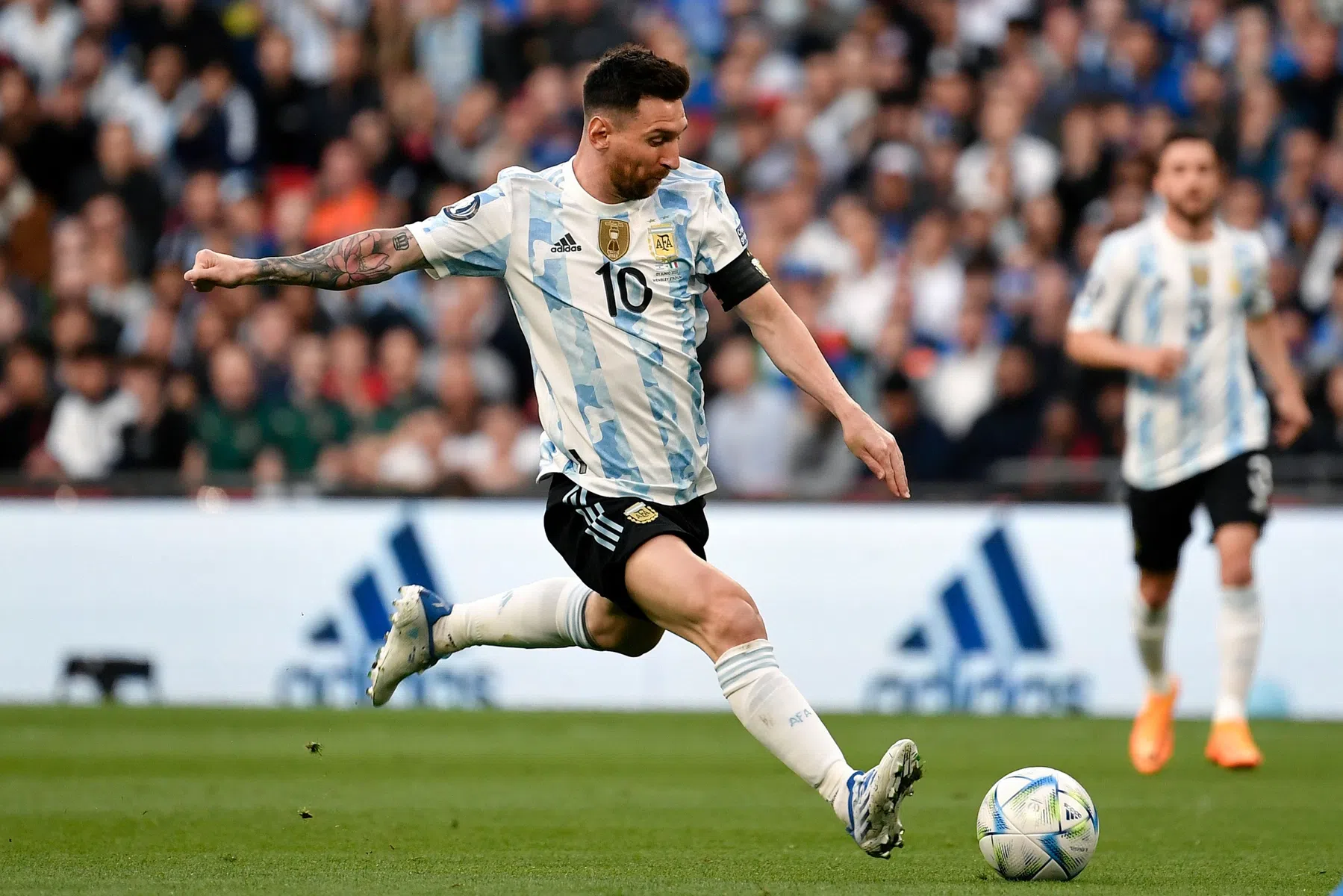 Het Argentijnse elftal is zo in elkaar gepuzzeld dat Messi zich fijn voelt
