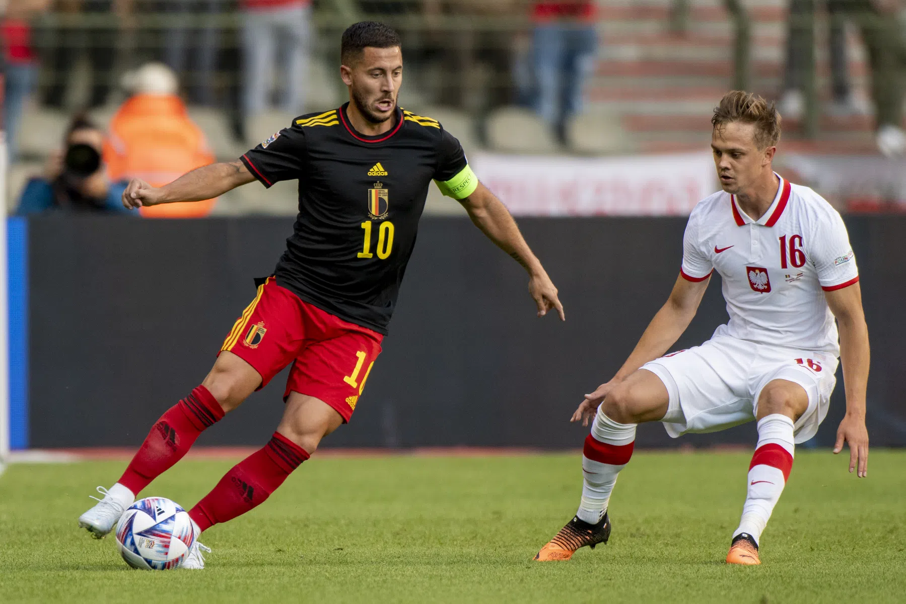 Hazard geeft inhoud Belgische praatsessie niet prijs: 'Dat is een geheim'