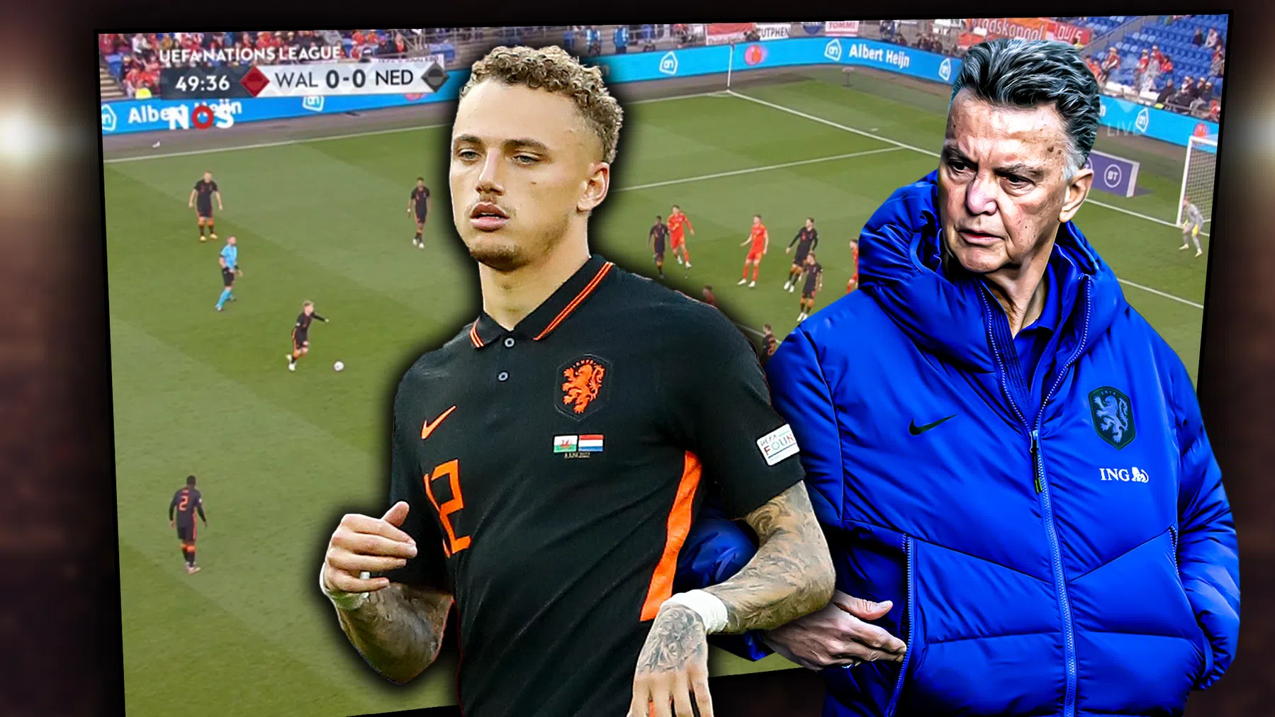 Noa Lang repareert tegen Wales problemen op Oranje-middenveld