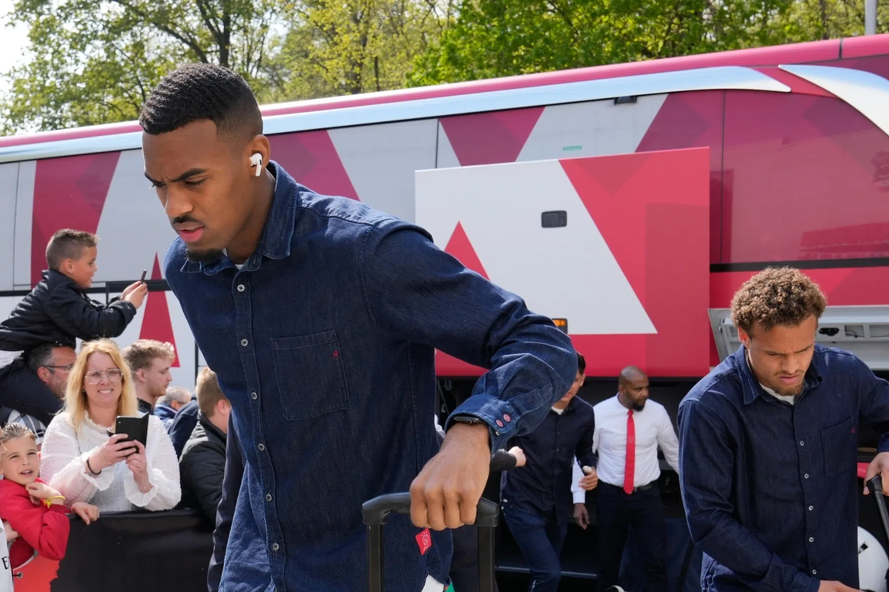 Gravenberch geland in München: 'Blij om hier te zijn'