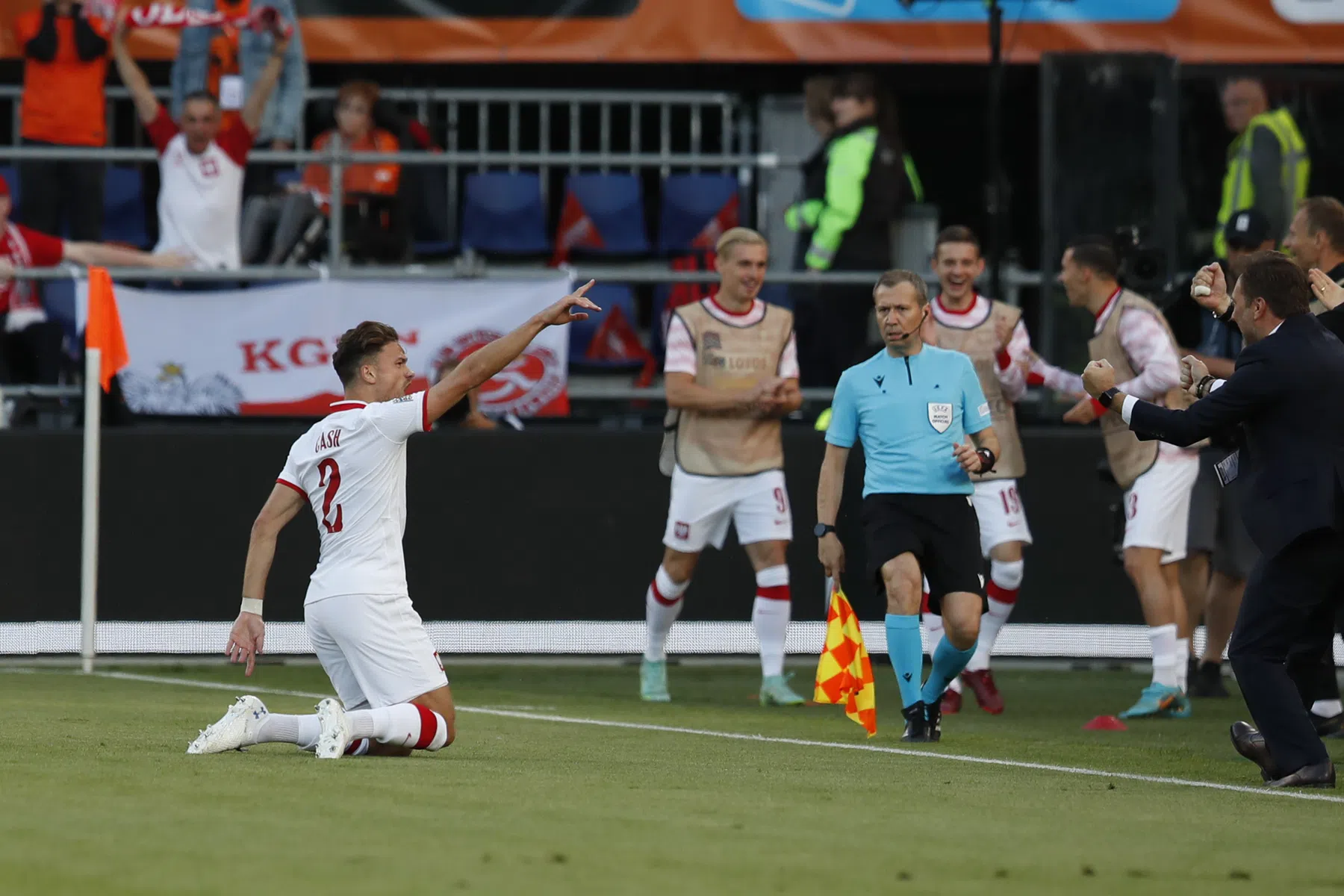 Polen trots na resultaat in De Kuip: 'Oranje is heel sterk, een absoluut topland'