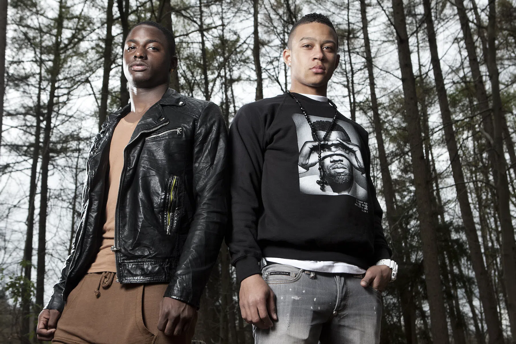 Toen Memphis nog jaloers naar zijn maatje Jetro keek
