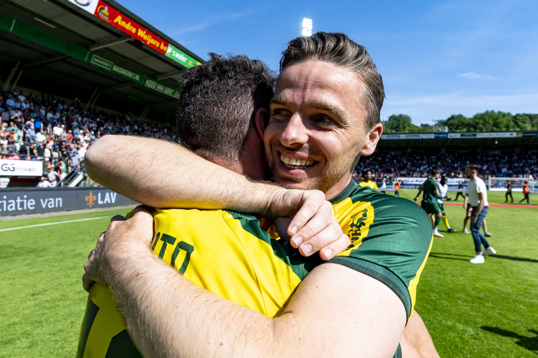 Rienstra staat voor een vertrek bij Fortuna Sittard