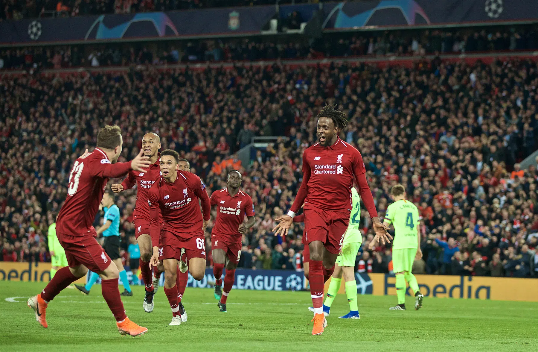 Enorme eer voor Origi: goal uitgeroepen tot belangrijkste in clubgeschiedenis 