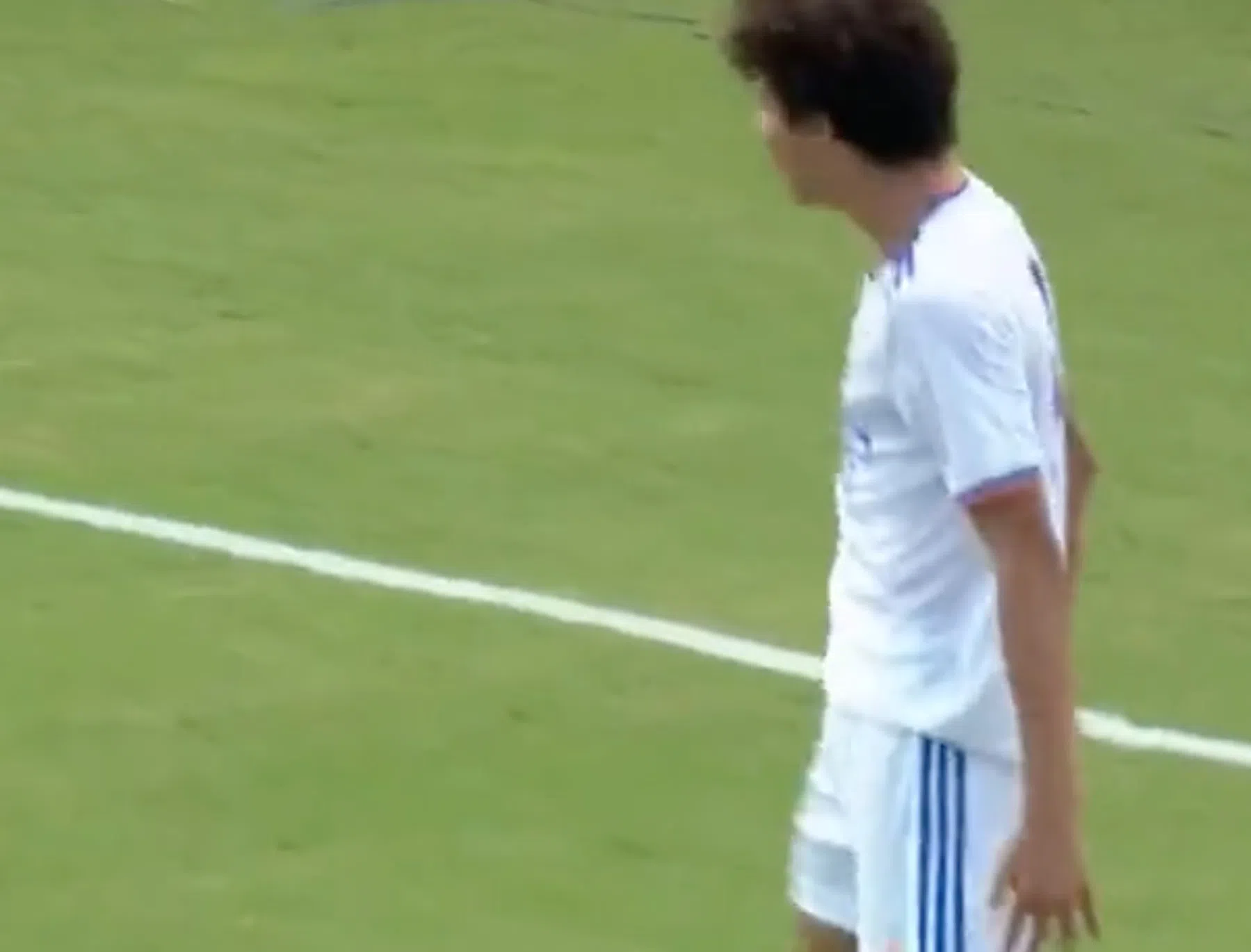 Zoon Marcelo viert doelpunt als Ronaldo, vader kijkt trots toe 