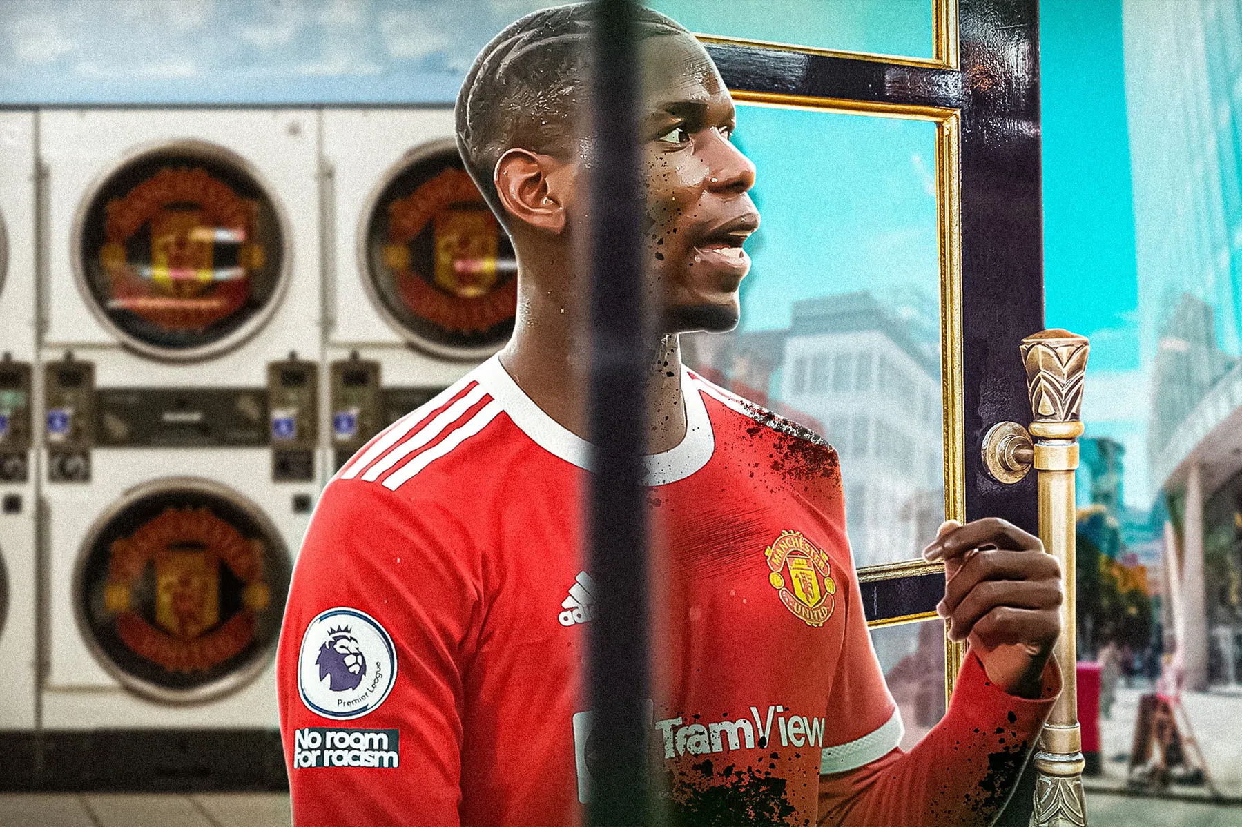 Pogba in omgekeerde wasstraat: schoon erin, smerig eruit