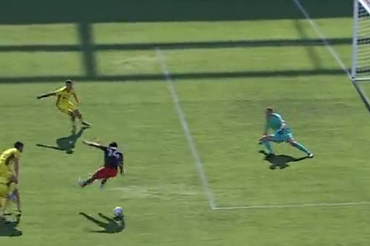 Aanvaller probeert zijn gruwelijke misser tevergeefs te verklaren