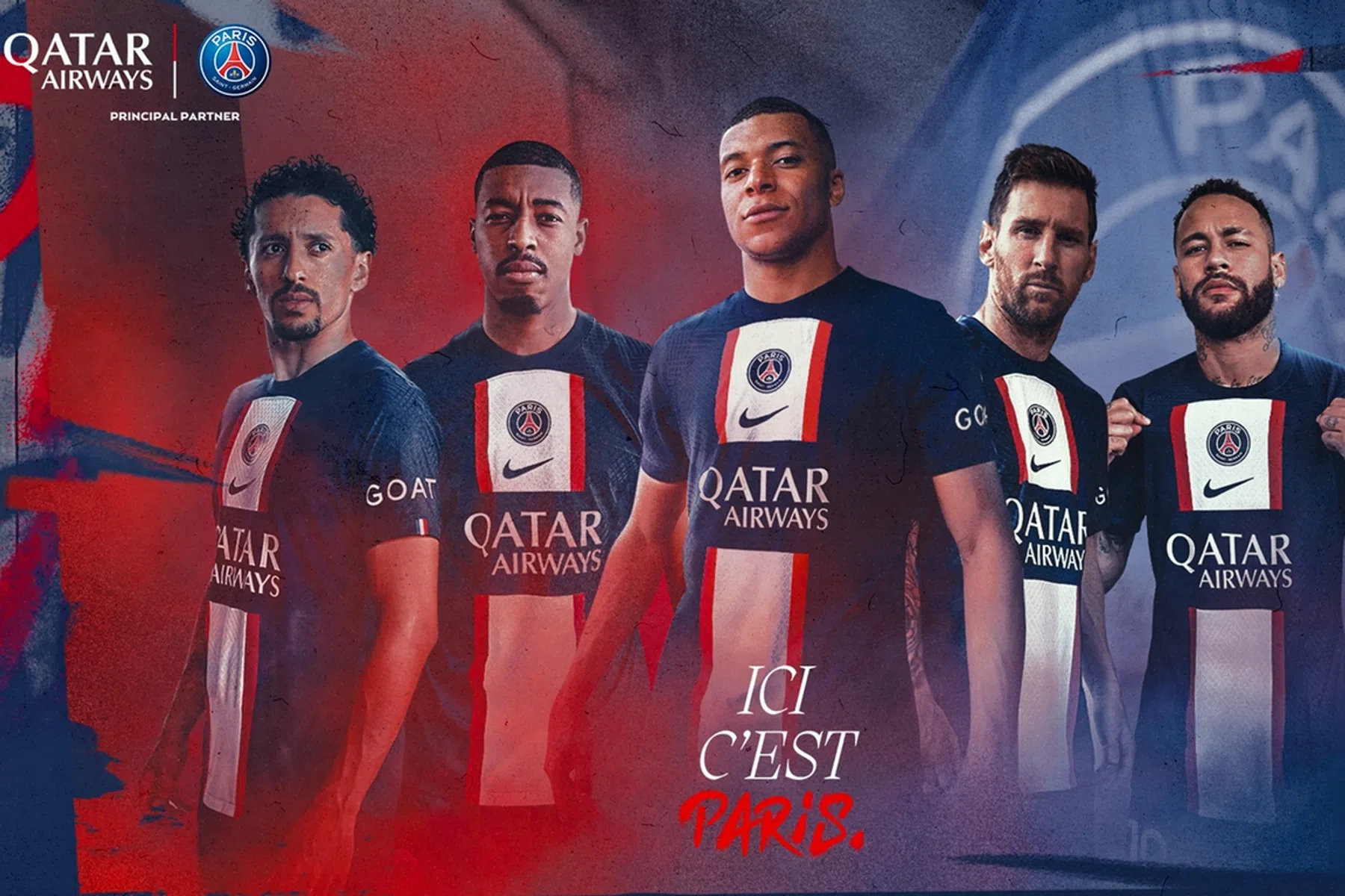 PSG presenteert nieuwe thuisshirt met andere sponsor