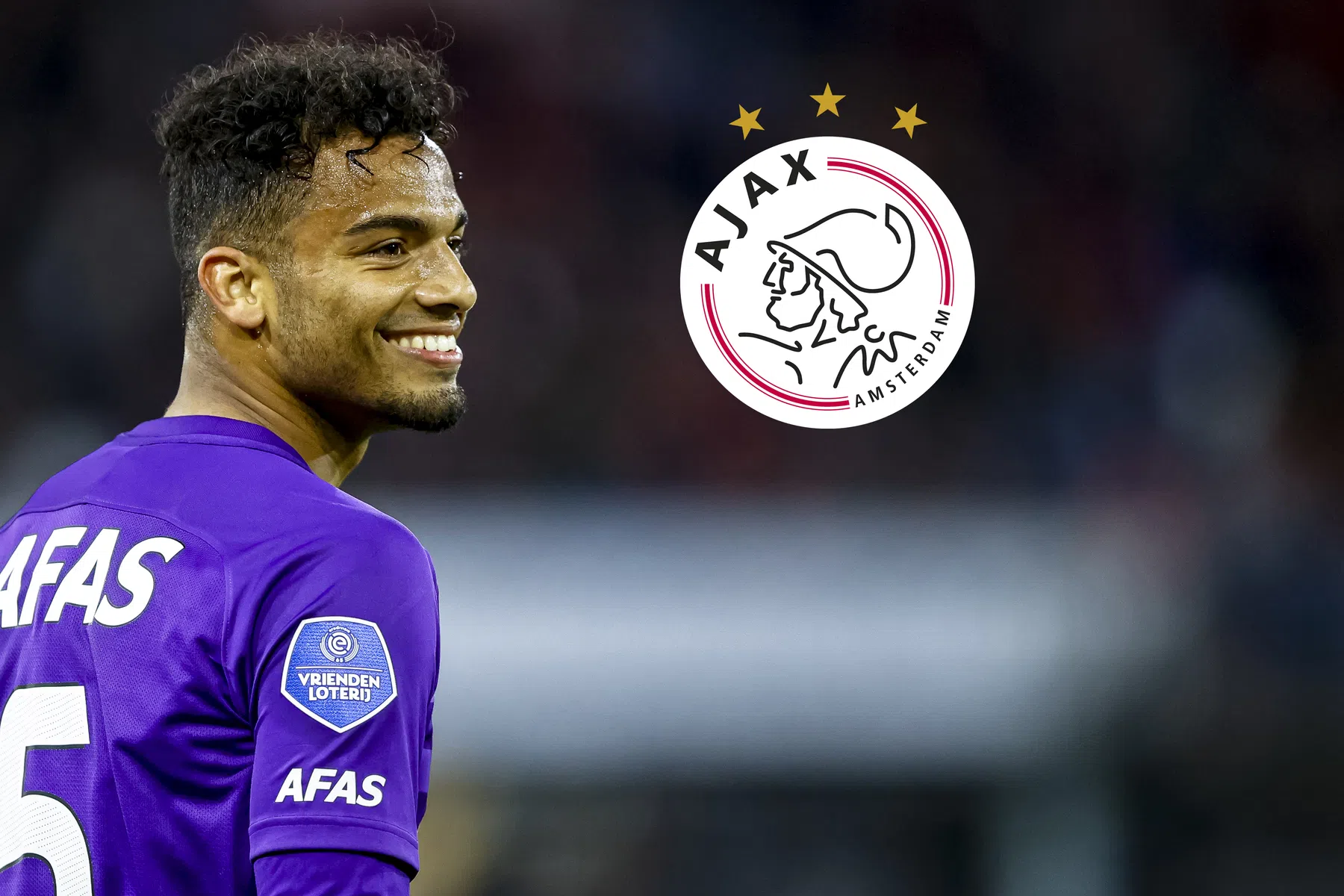 De eerste van de drie voor Ajax: Wijndal is binnen