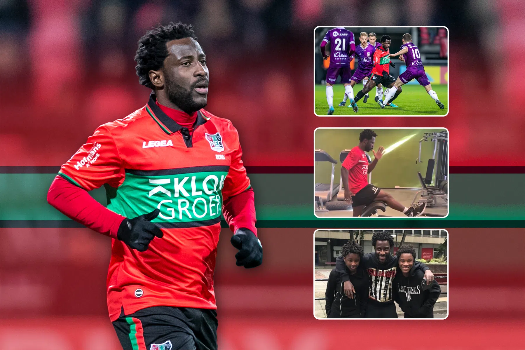 De veertig minuten van Wilfried Bony: 'Niet vreemd dat NEC me laat gaan'