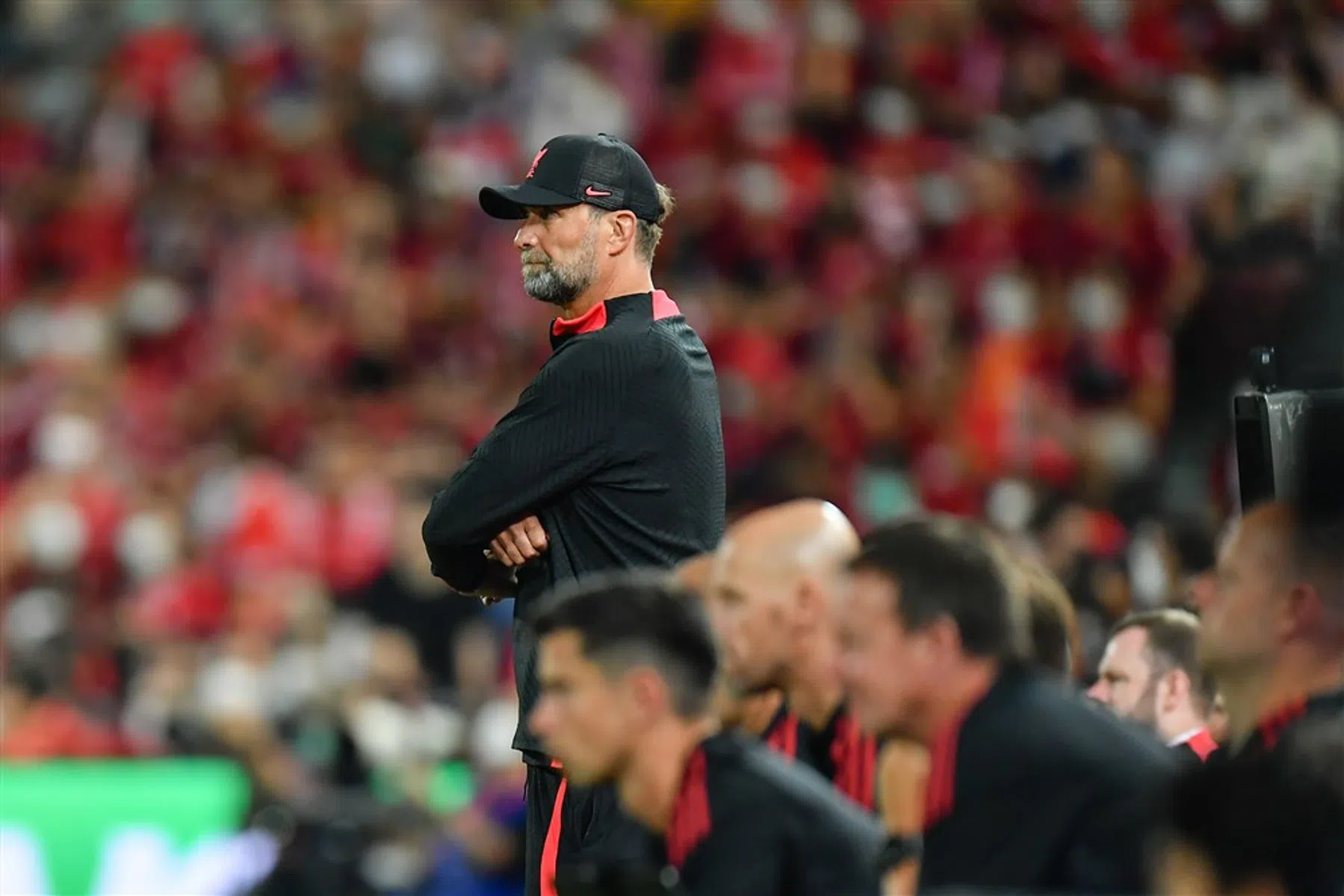 Klopp laat zich gaan in oefenduel: 'In de competitie was ik weggestuurd'