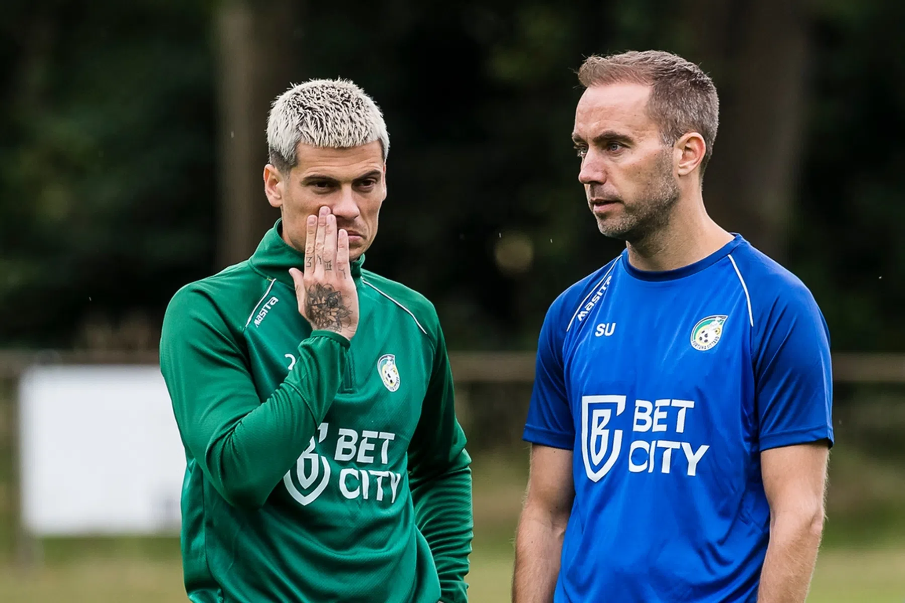 Fortuna schorst Tirpan na uitbarsting op de training