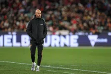 Thumbnail for article: Ten Hag ziet Man Utd in mes Atlético lopen in verhit oefenduel