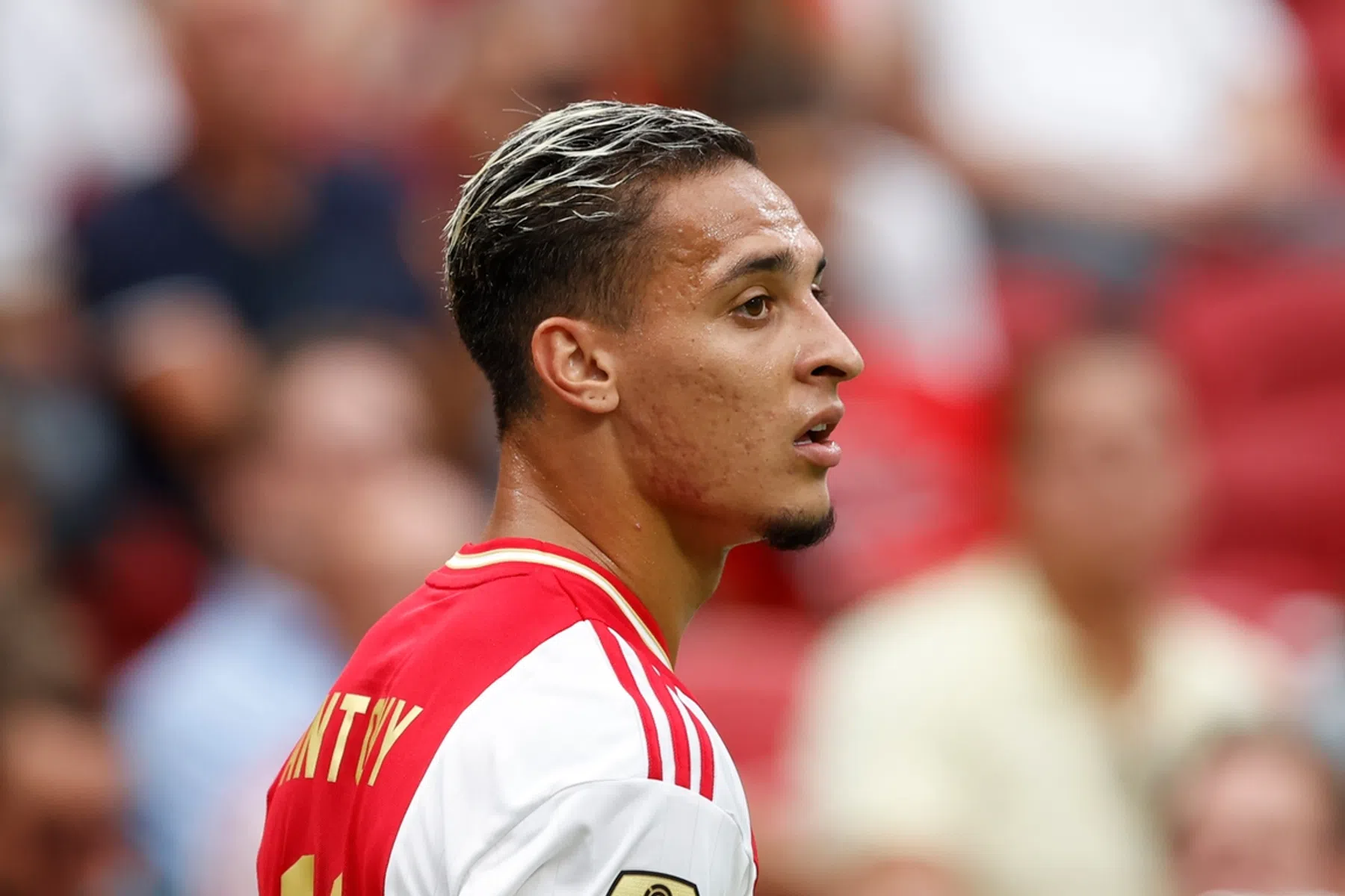 Schreuder sprak Antony toe in pauze van wedstrijd tegen Groningen 