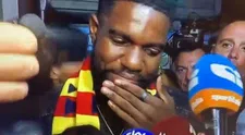 Thumbnail for article: Hartverwarmende ontvangst ontroert van Barça verloste Umtiti