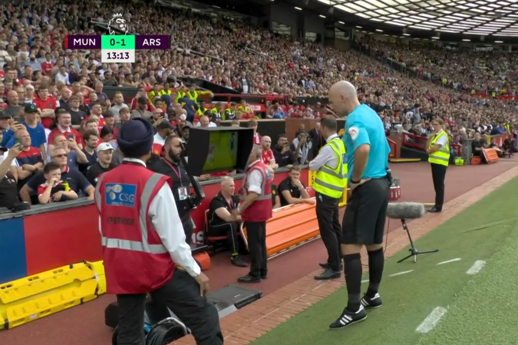 Ten Hag komt goed weg tegen Arsenal, flinke kritiek van Lineker en Owen
