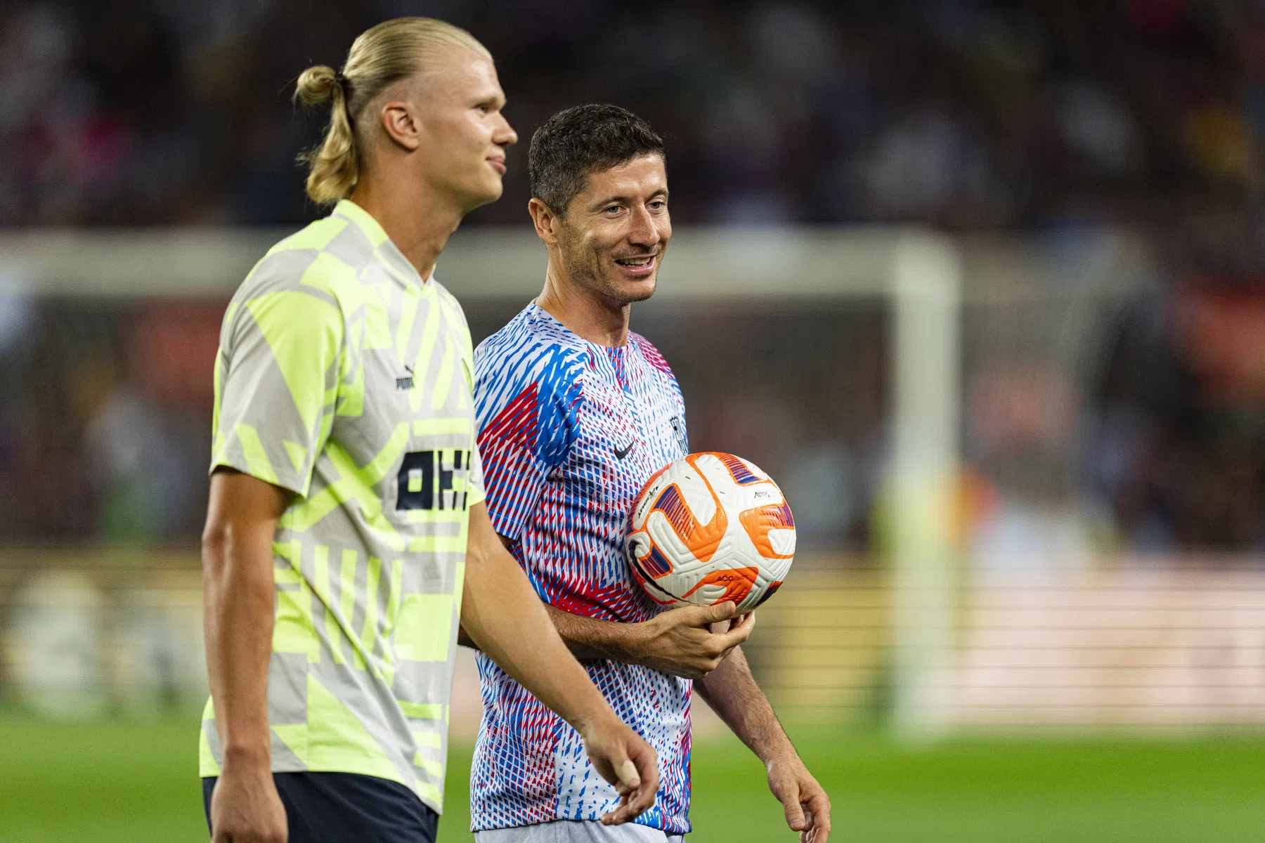 Haaland doet boekje open: 'Dat vond ik respectloos richting Lewandowski'