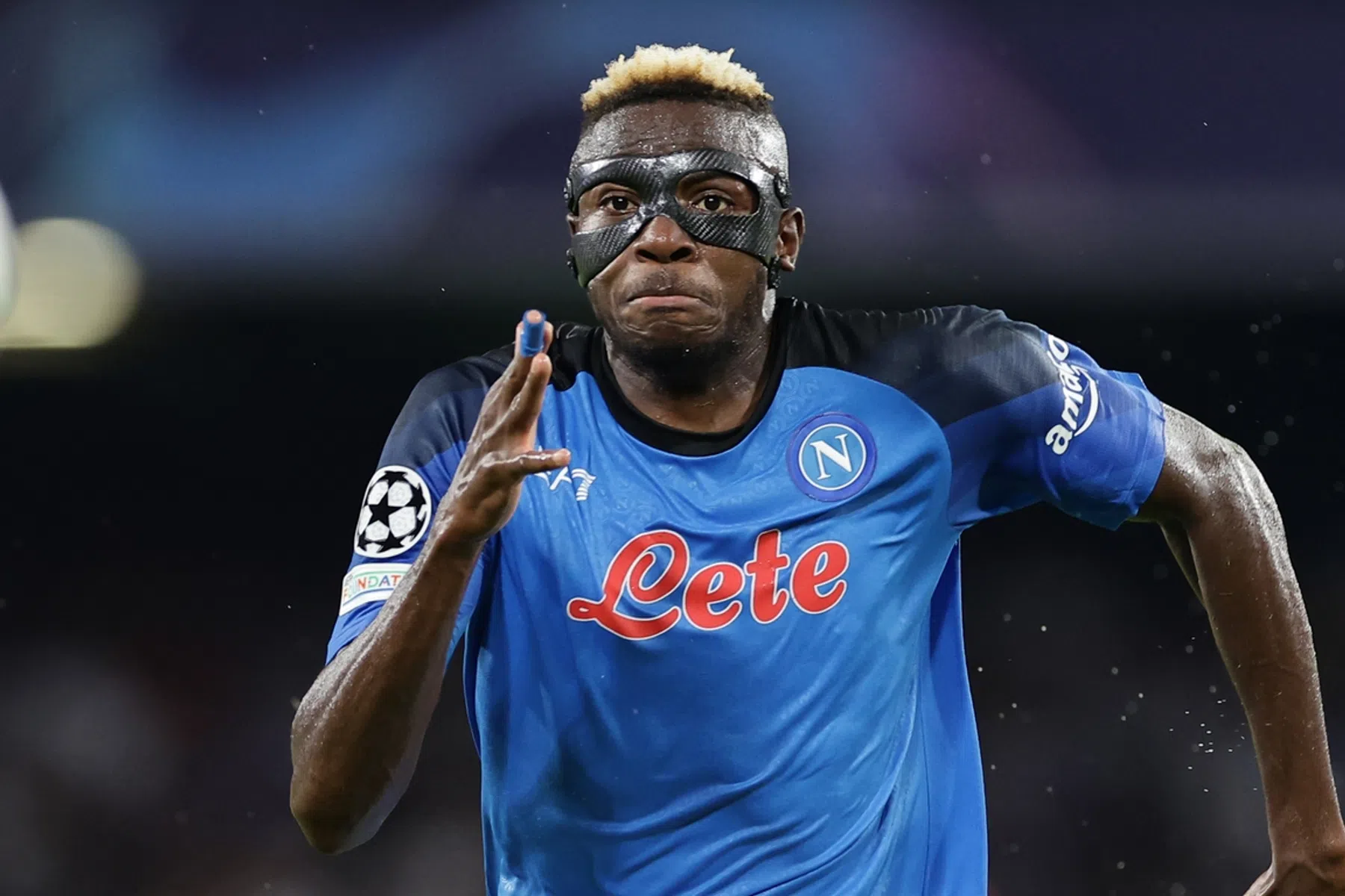 Ontmoeting met Ajax onzeker voor uitgevallen Osimhen