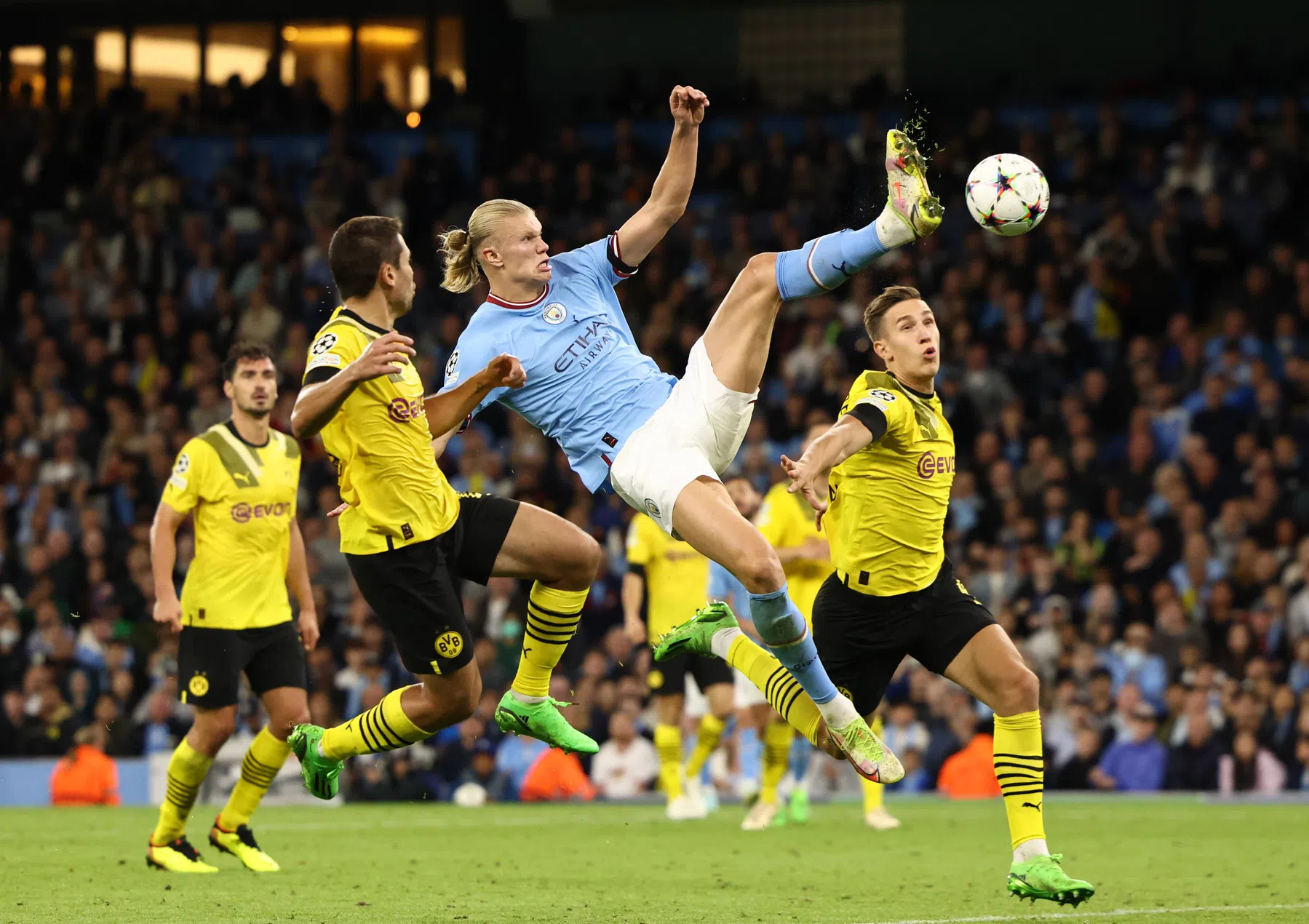 Guardiola dacht bij kunststukje Haaland meteen aan Johan Cruijff
