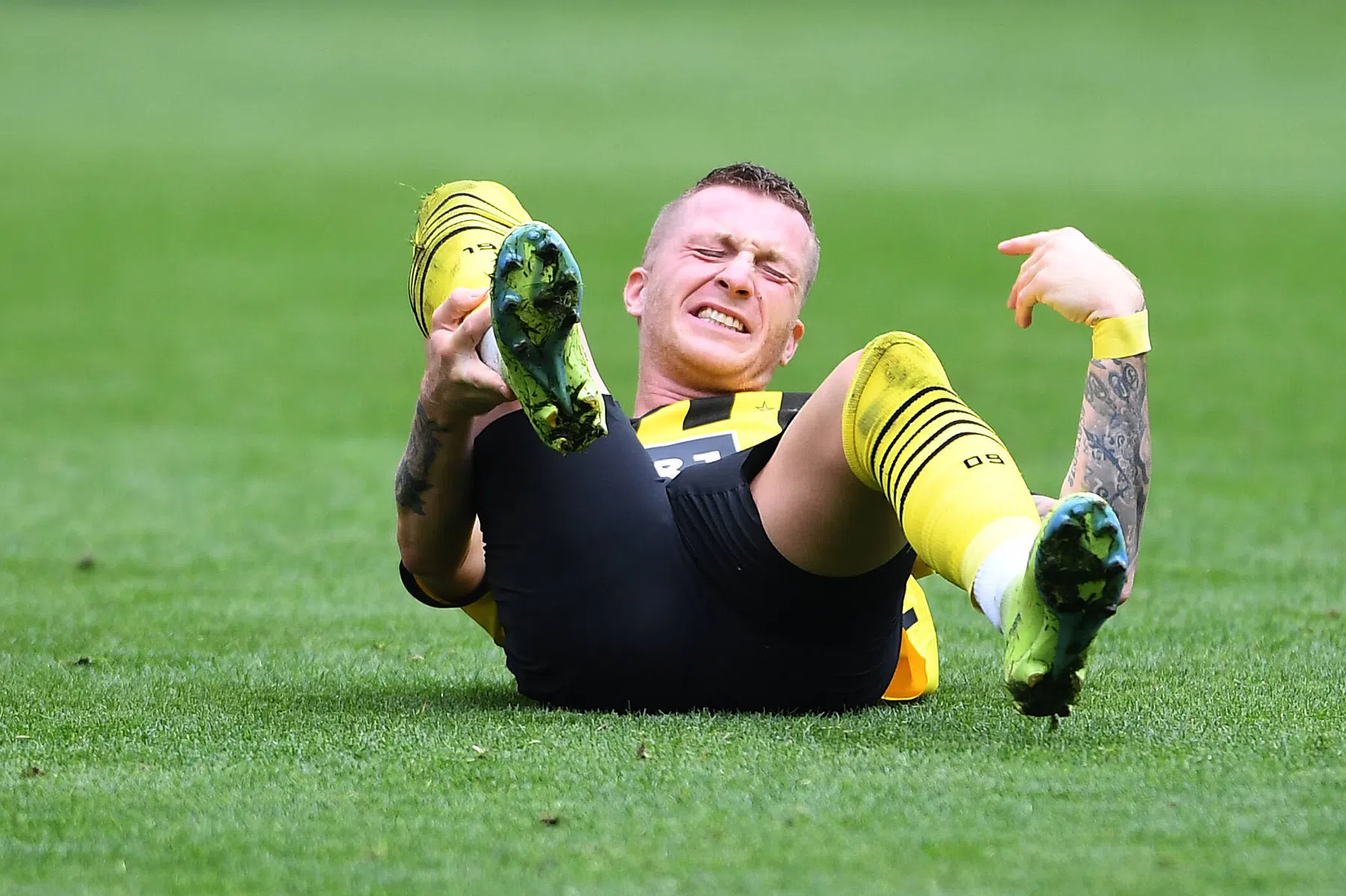 Marco Reus haalt opgelucht adem na uitkomst blessureonderzoek