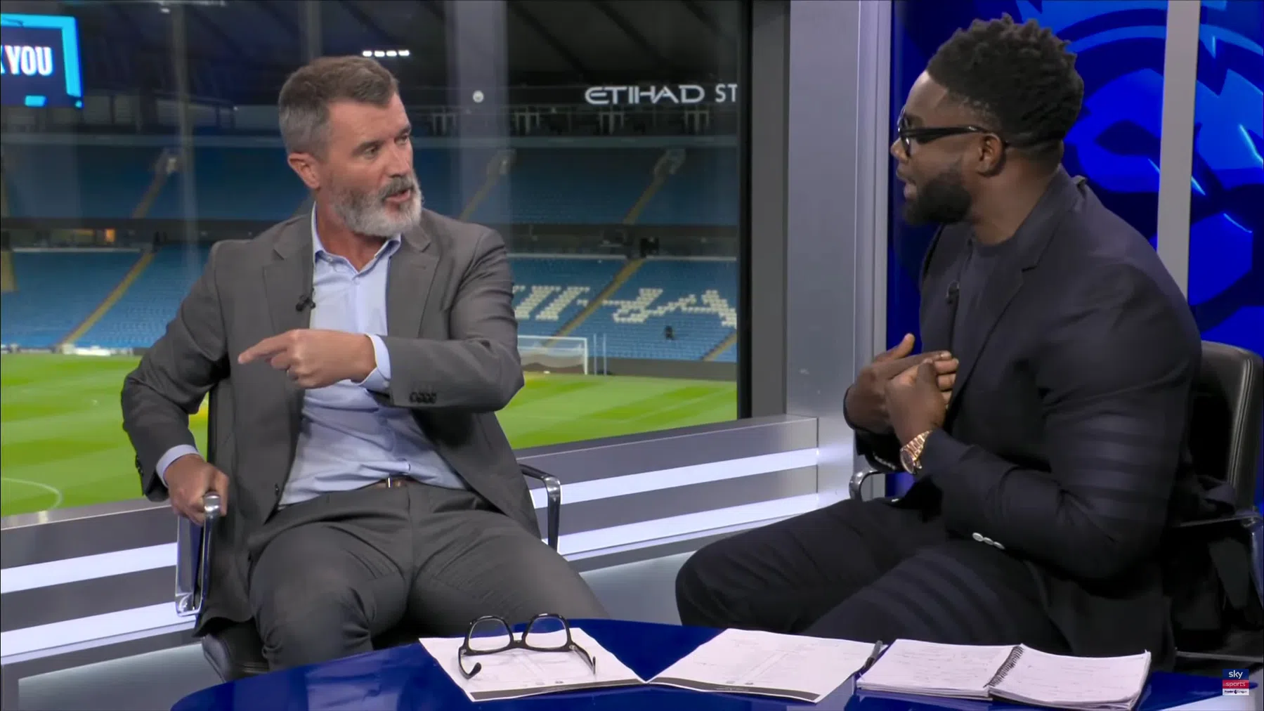 Aanvaring tussen Keane en Richards na uitleg Ten Hag over Ronaldo