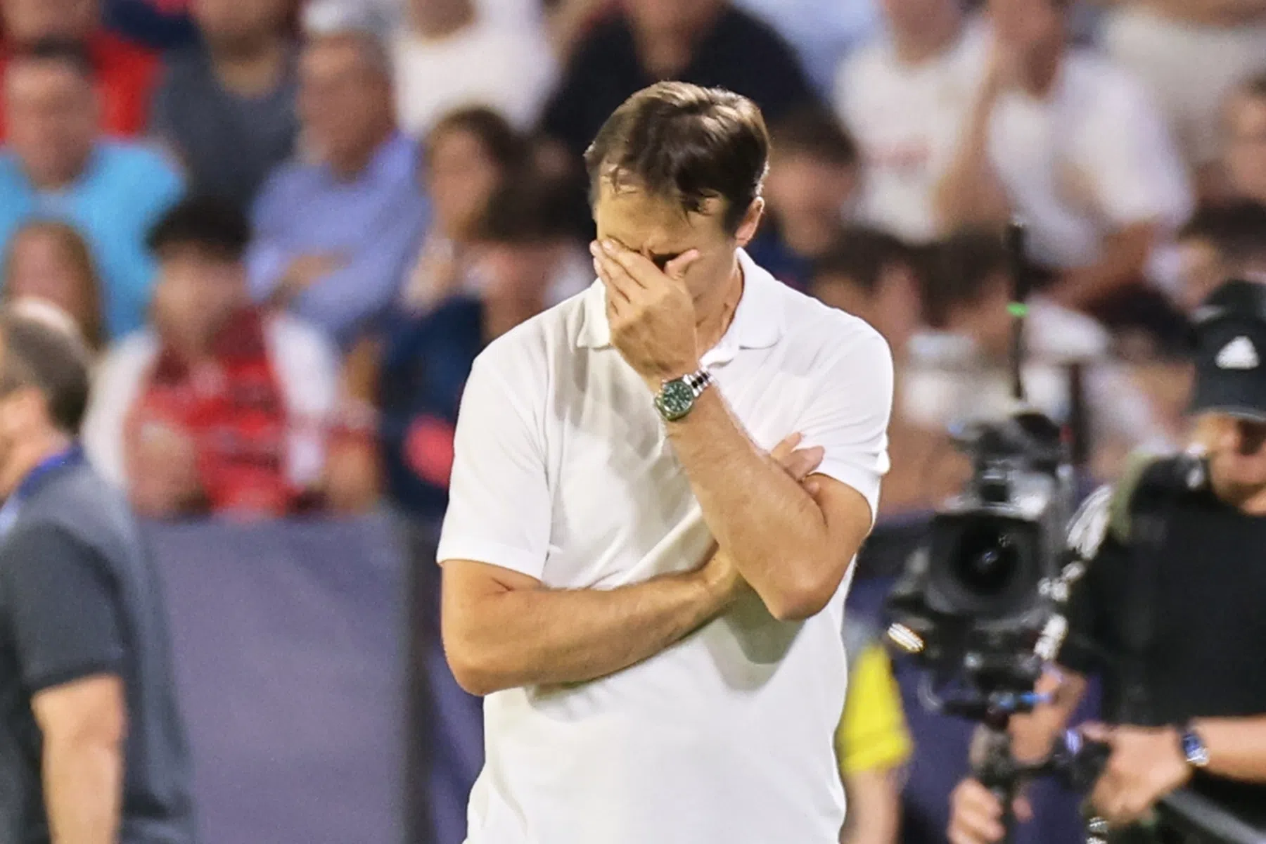 Emoties bij Lopetegui na aangekondigd ontslag: 'Niet op andere manier gewild'