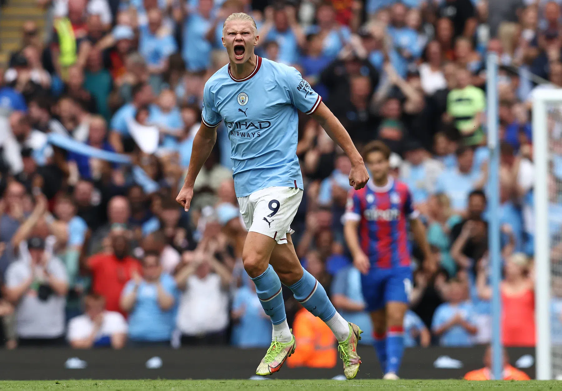 Waarom Guardiola blij is dat 'robot' Haaland geen hattrick maakte