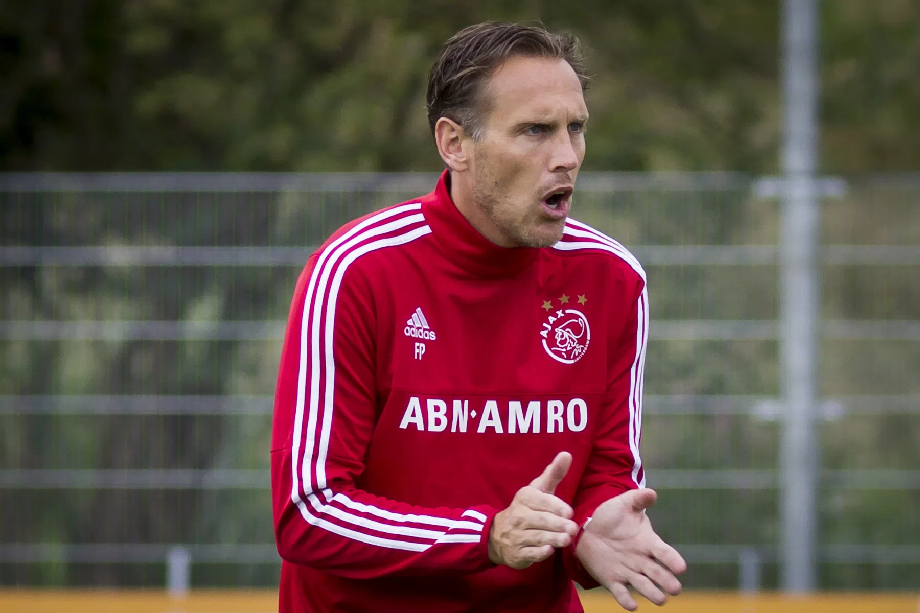 Trainer Frank Peereboom.