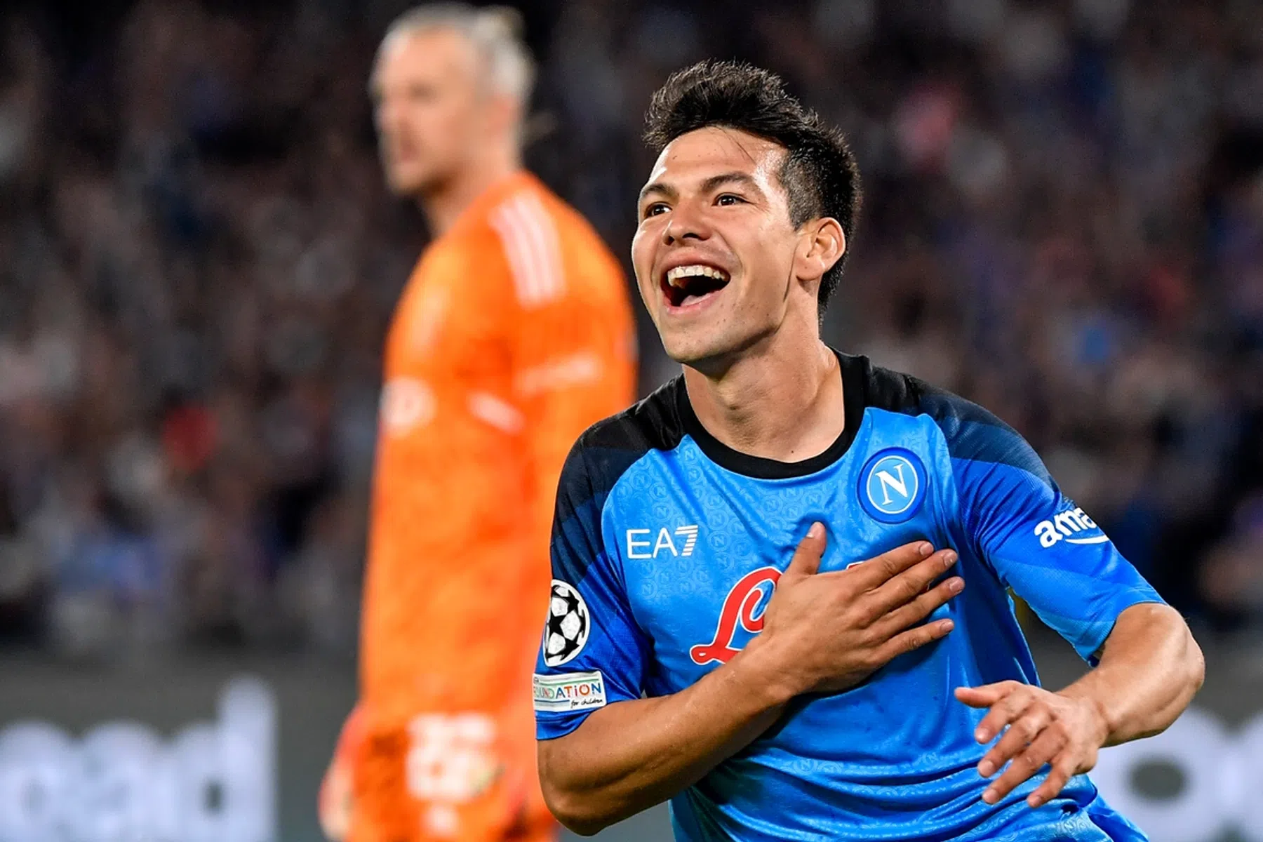 Lozano blij geschiedenis te hebben geschreven, Spalletti zag 'sterretjes'