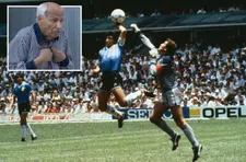 Thumbnail for article: Arbiter die Maradona's Hand van God niet zag gaat wedstrijdbal verkopen