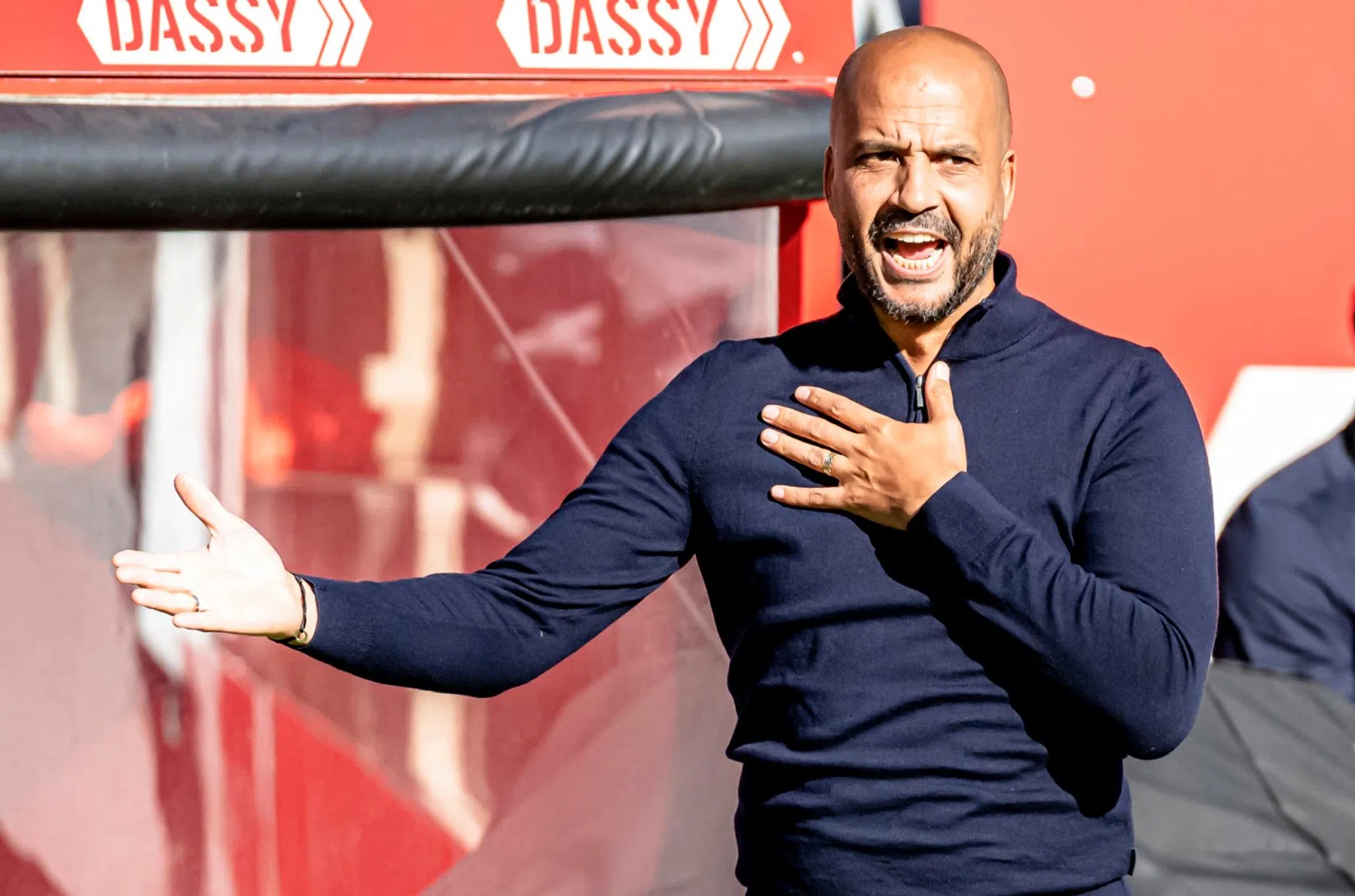 'De trainer van de Eredivisie-koploper is een realist'