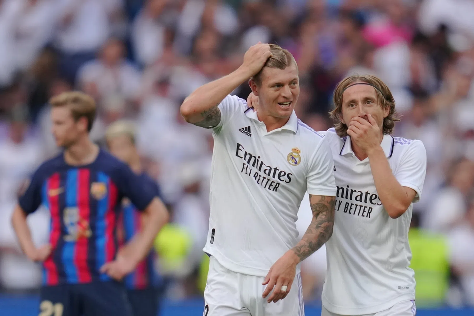 Kroos geniet van uitblinker in El Clásico: 'Topdrie ter wereld'