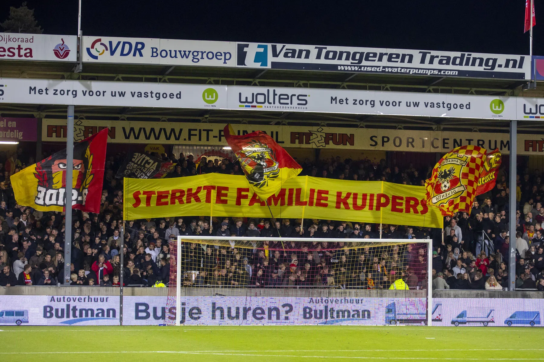Go Ahead en Helmond Sport steunen Kuipers na overlijden vader