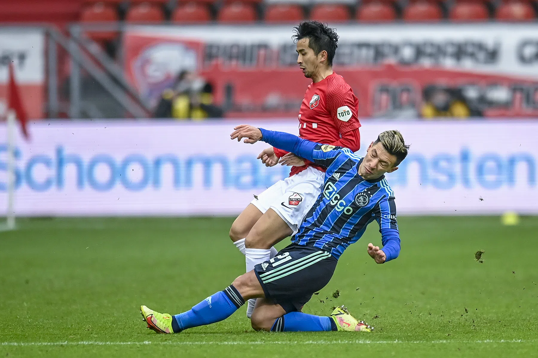 De Japanner die tegen Ajax zijn enkel brak en vreesde voor zijn carrière