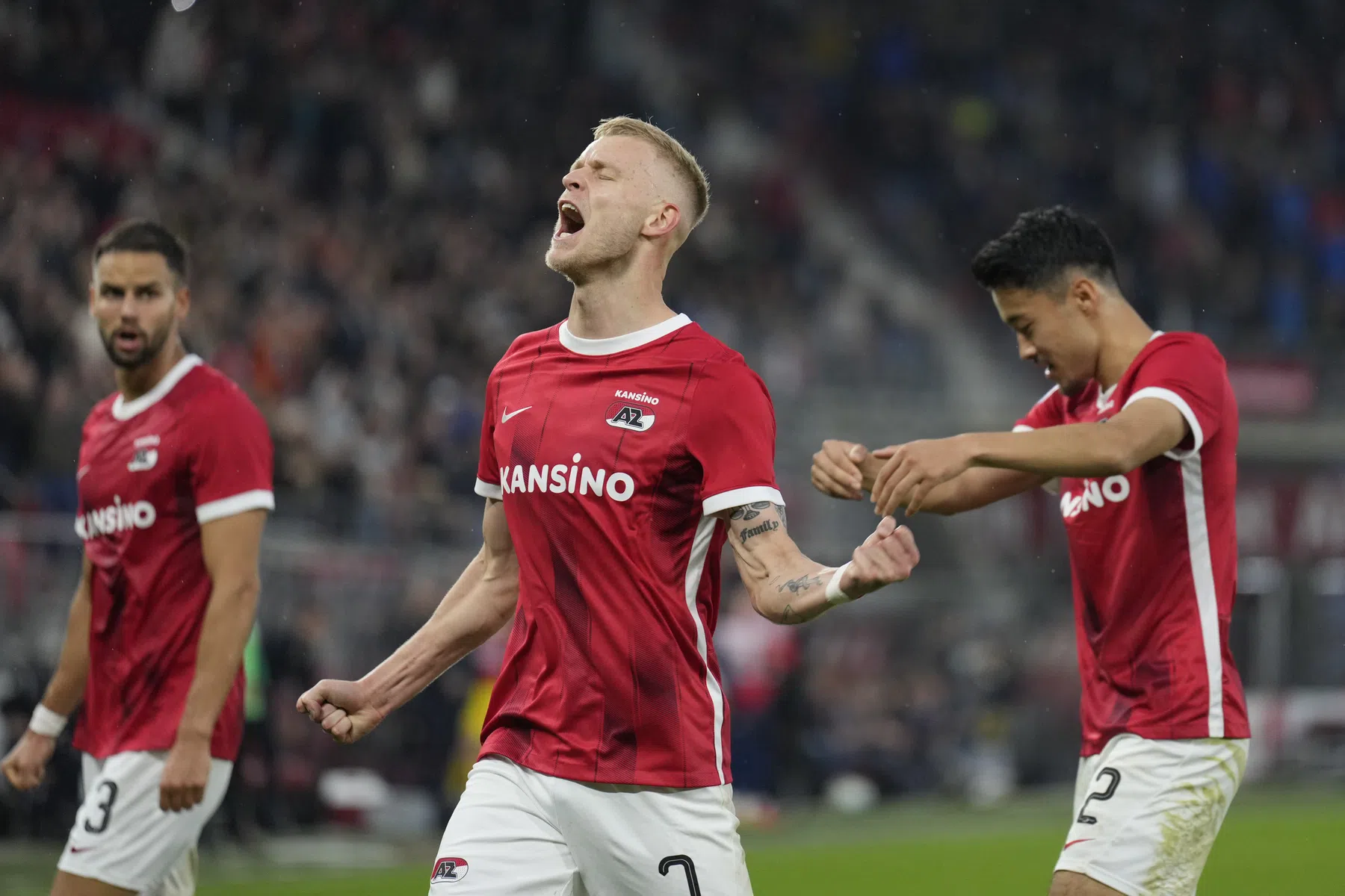 AZ ook met tien man te sterk voor rode lantaarndrager Volendam