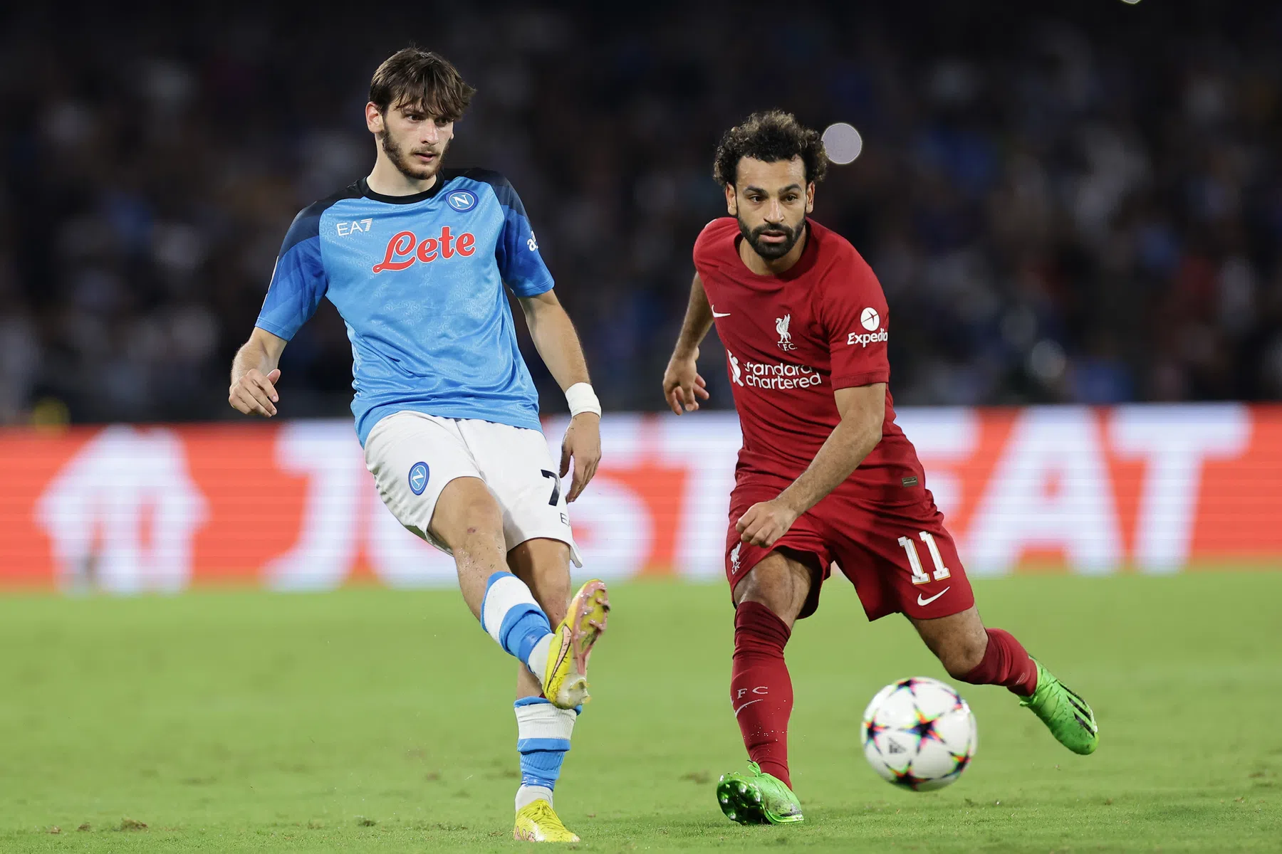 De nieuwe Salah speelt bij Napoli: 'Ze winnen wedstrijden voor je'