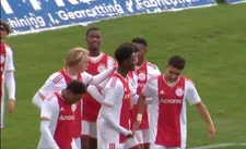 Thumbnail for article: Piepjong Ajax sluit groepsfase Youth League af met ruime zege op Rangers